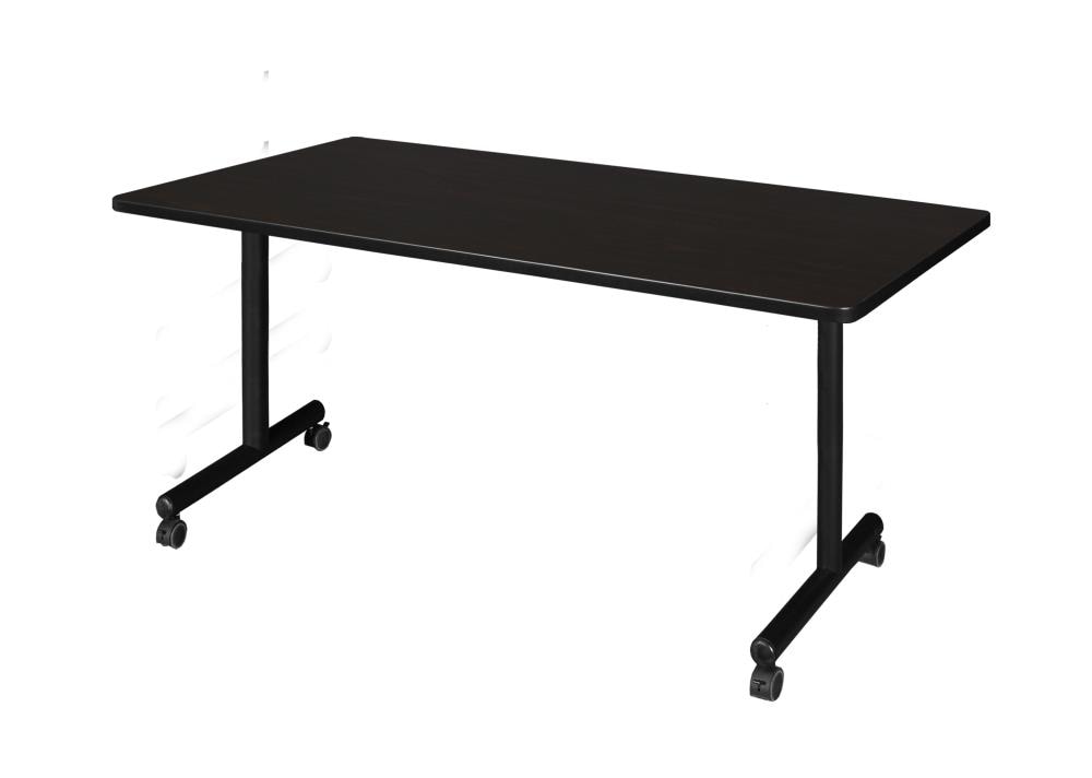 Regency MKTRCC6630MW Training Brown 4-Person Training Table (66-in W x 29-in H)