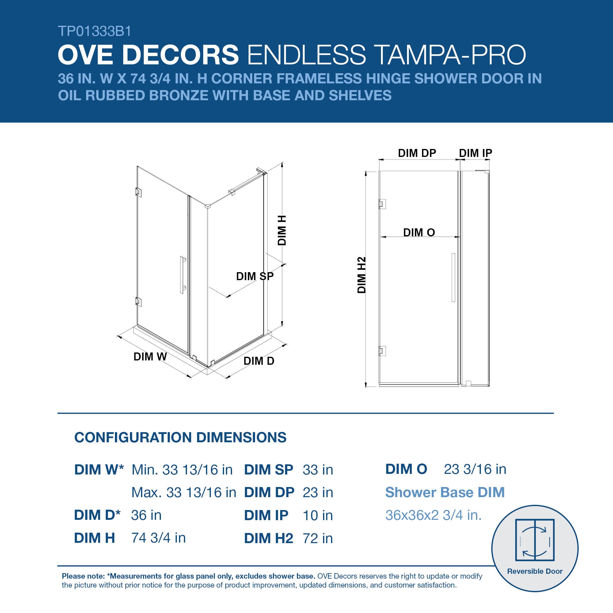 OVE Decors 828796075640 Alcove-Shower-Kit - View #2
