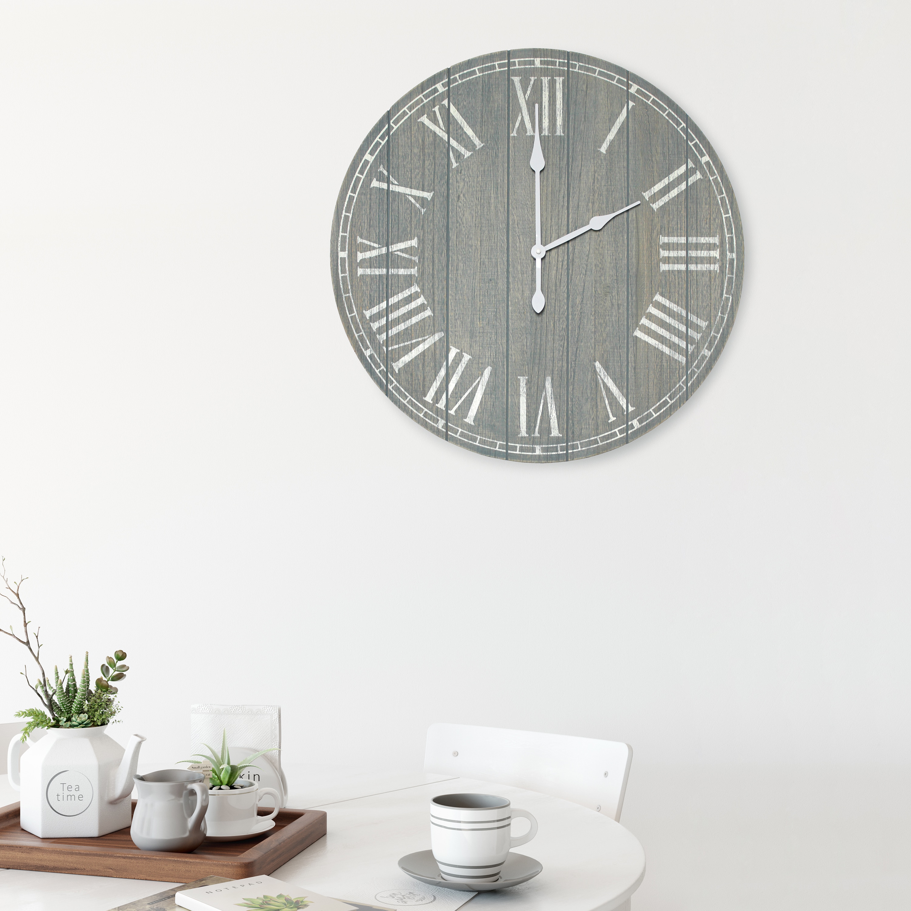 Elegant Designs HG2003-DGW Indoor-Outdoor-Clocks - View #4