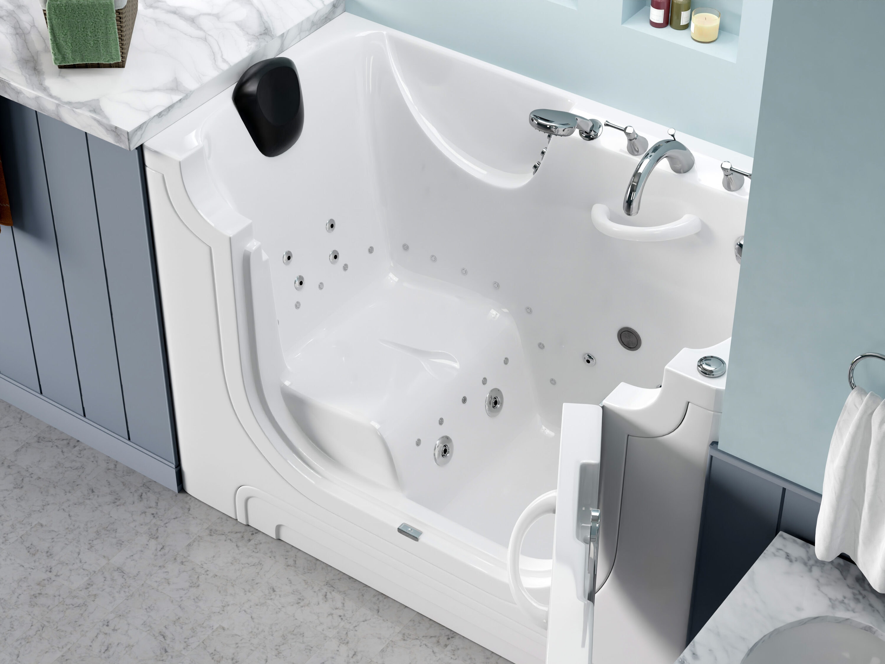 Overview of Whirlpool Bathtub Jet Types, Their Purpose and Therapeutical  Massage Effect