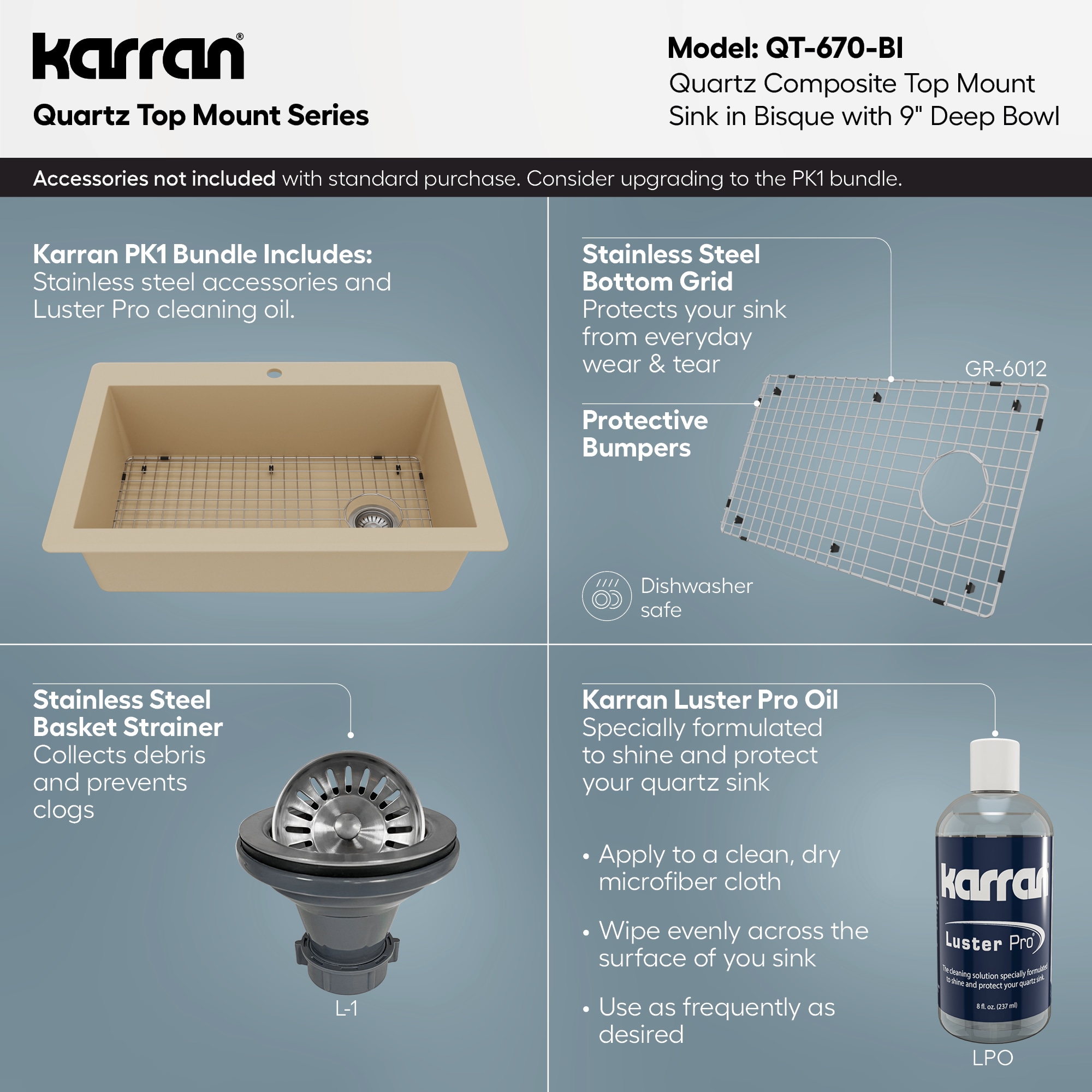 Karran QT-670-BI Kitchen-Sinks - View #6