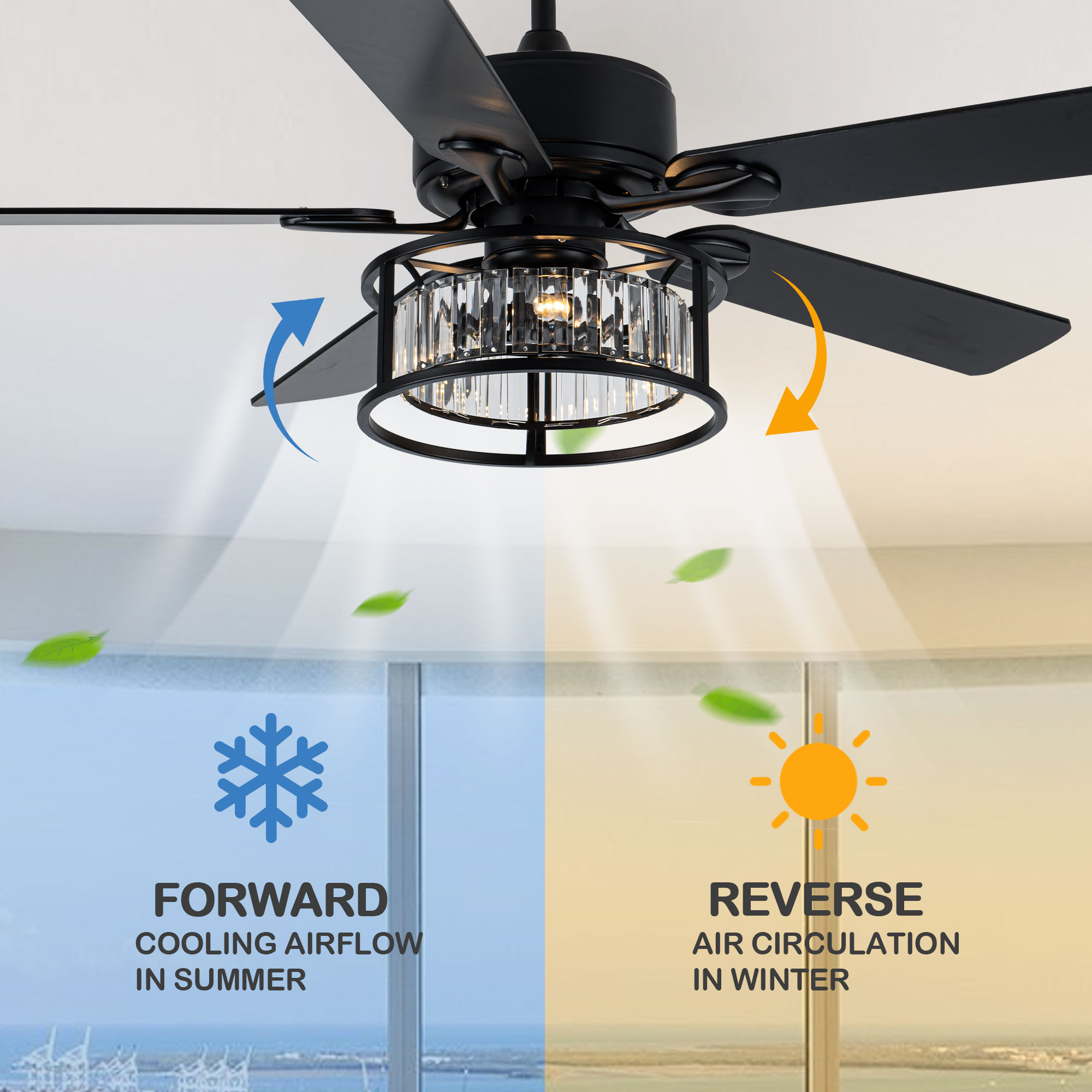 Oaks Decor DC5201 Ceiling-Fans - View #12