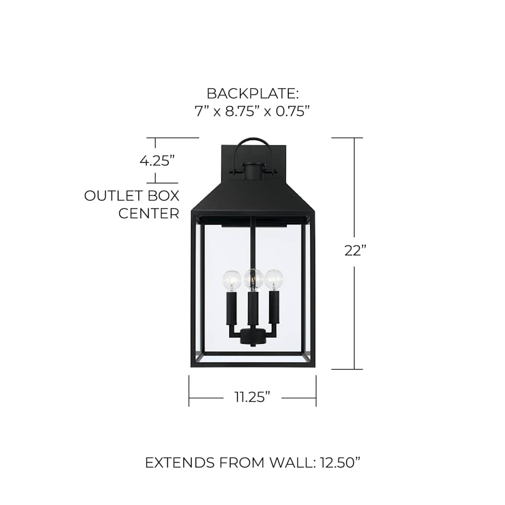 Capital Lighting 953443BK b090000 - View #3