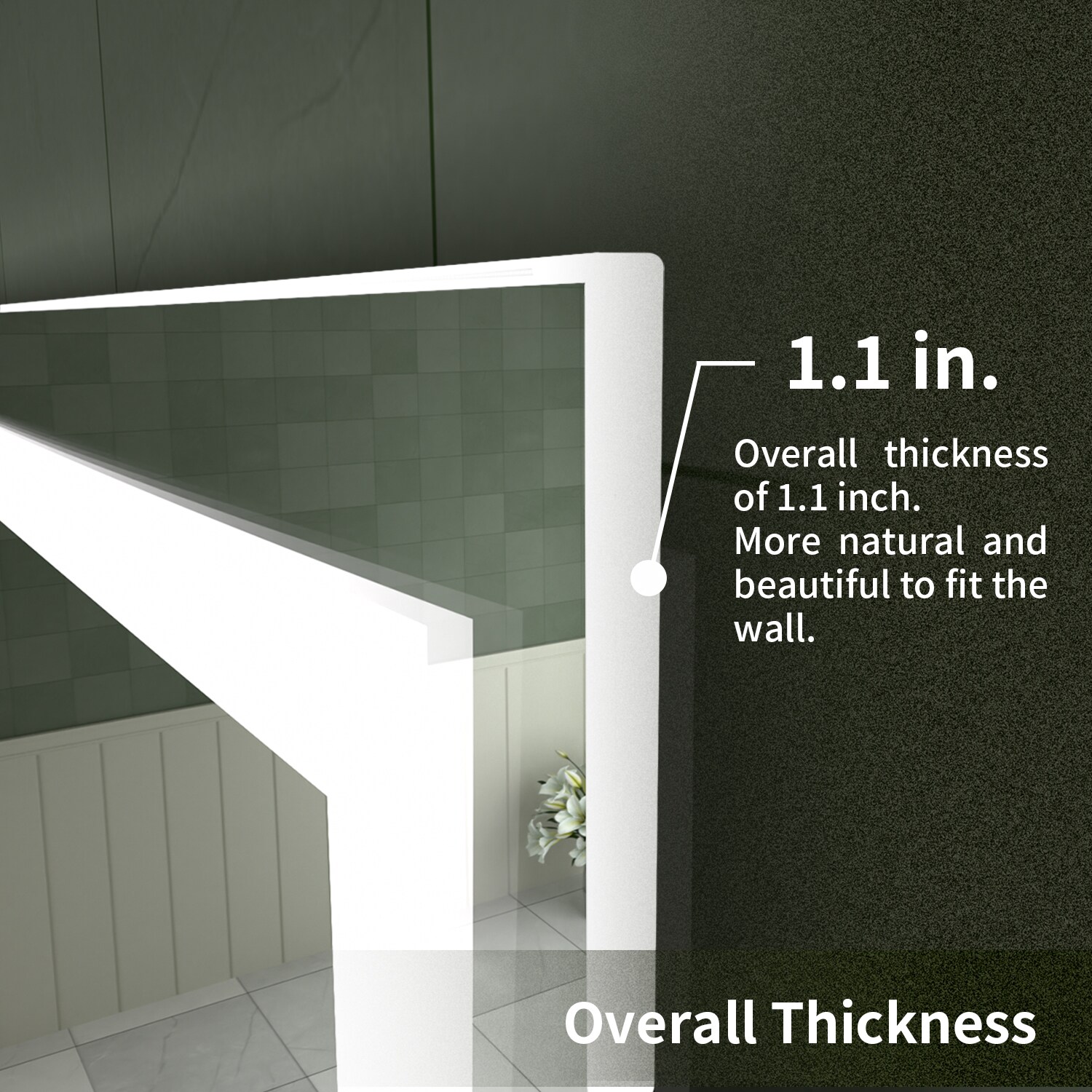 TaiMei MD04-7236SF2 Framed-Bath-Mirrors - View #5