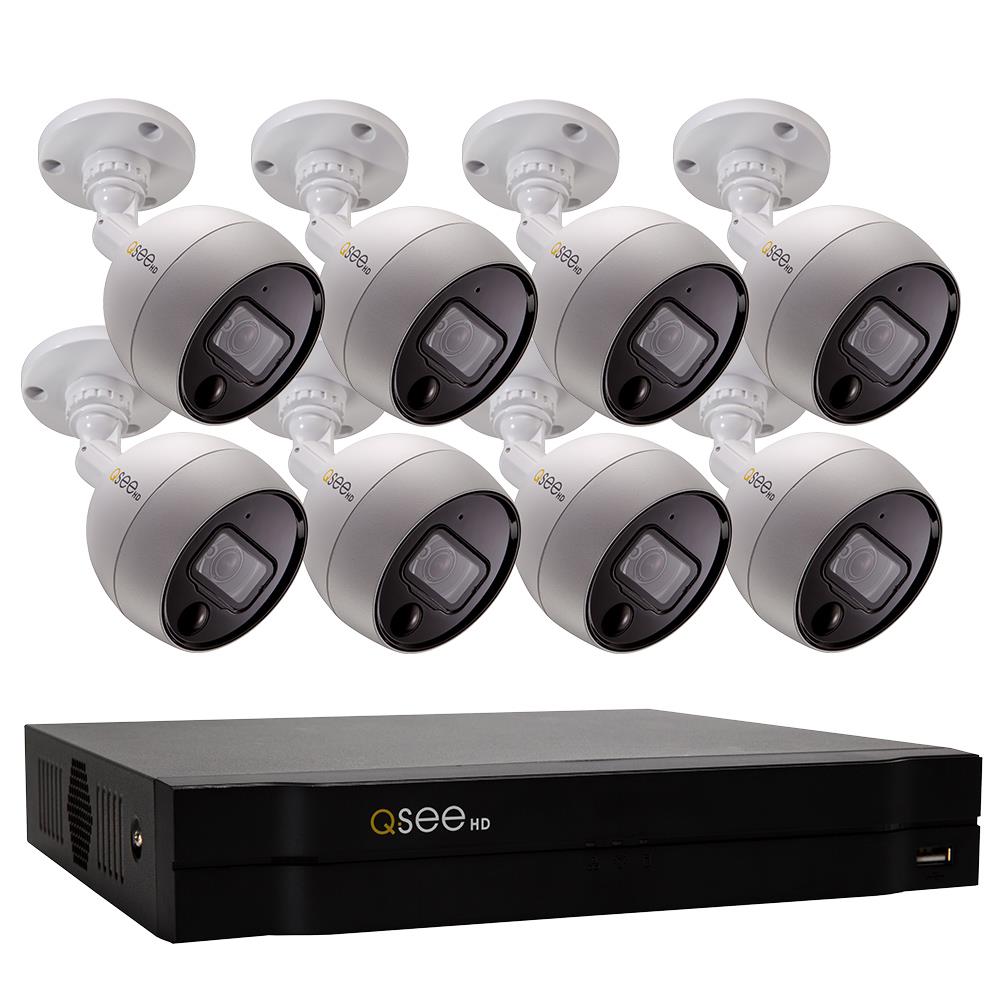 Q-See QC998-8GG-2 QC Outdoor 8-Camera 2Tb Hard Drive Security Camera System