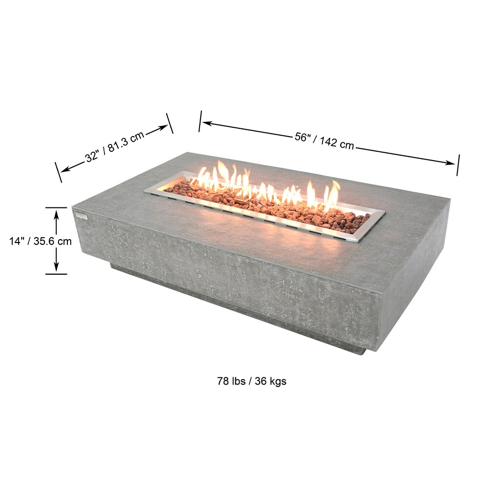 Elementi ENV-OFG139-NG Outdoor-Gas-Firepits - View #3