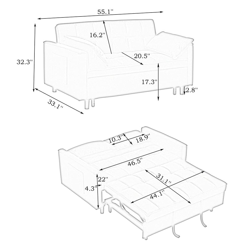 JUJABU EB410-45 Sofas-Loveseats - View #4