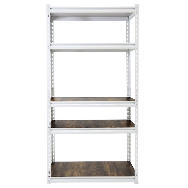 KING S RACK Steel Heavy Duty 5 Tier Utility Shelving Unit 30 in W