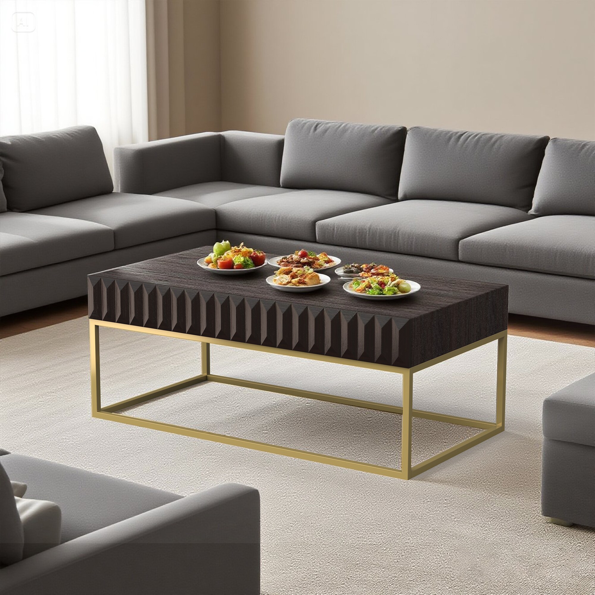 Matrix Decor MDCM4545WN-C Coffee-Tables - View #2