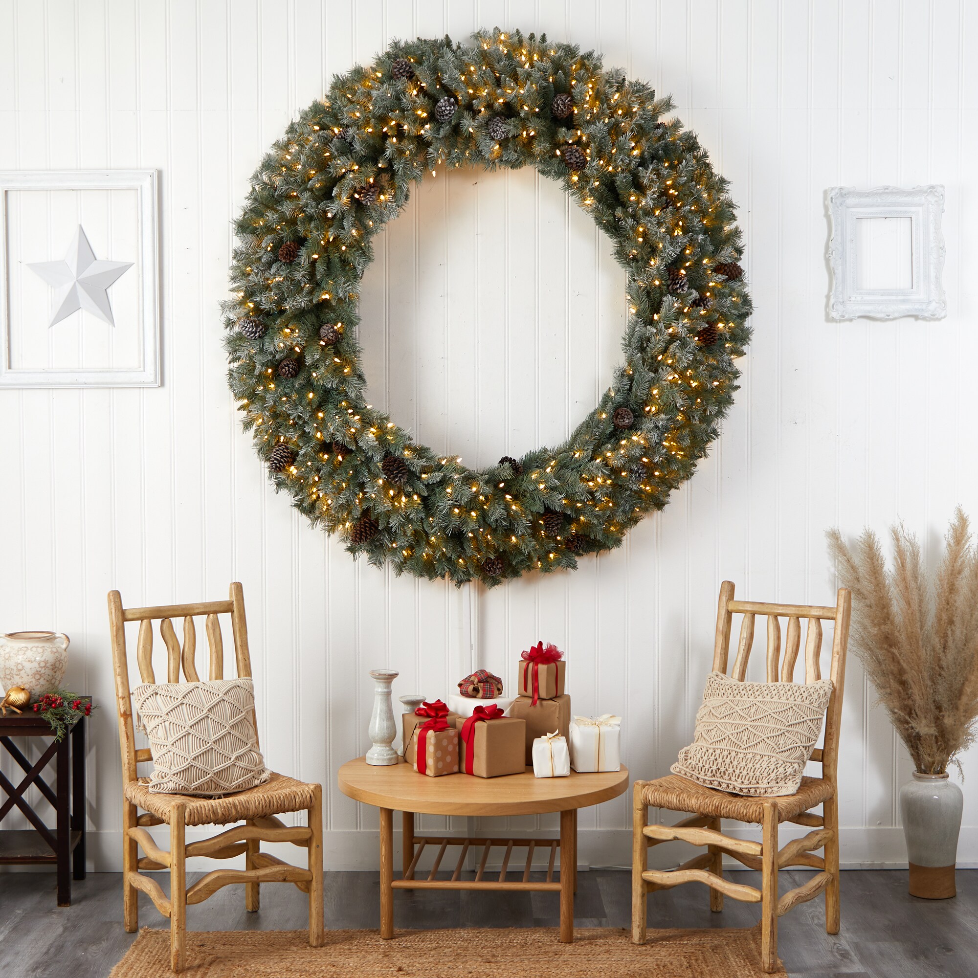 Nearly Natural W1282 Artificial-Christmas-Wreaths - View #7