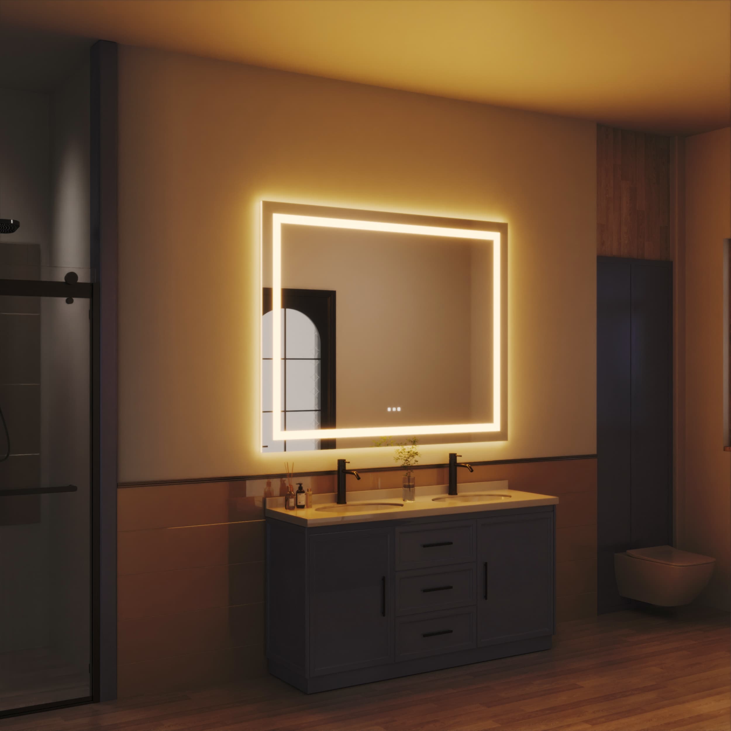 waterpar WPLO-2318 Framed-Bath-Mirrors - View #3