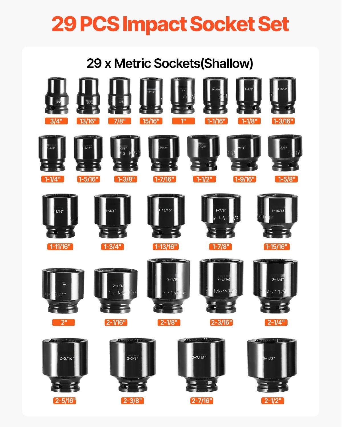 SUGIFT LJMLSSUSS048 Impact-Socket-Sets - View #3