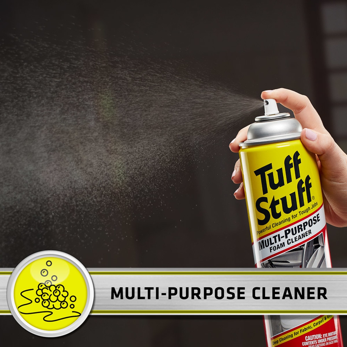 Tuff Stuff 22-oz Foam Car Interior Cleaner in the Car Interior Cleaners  department at