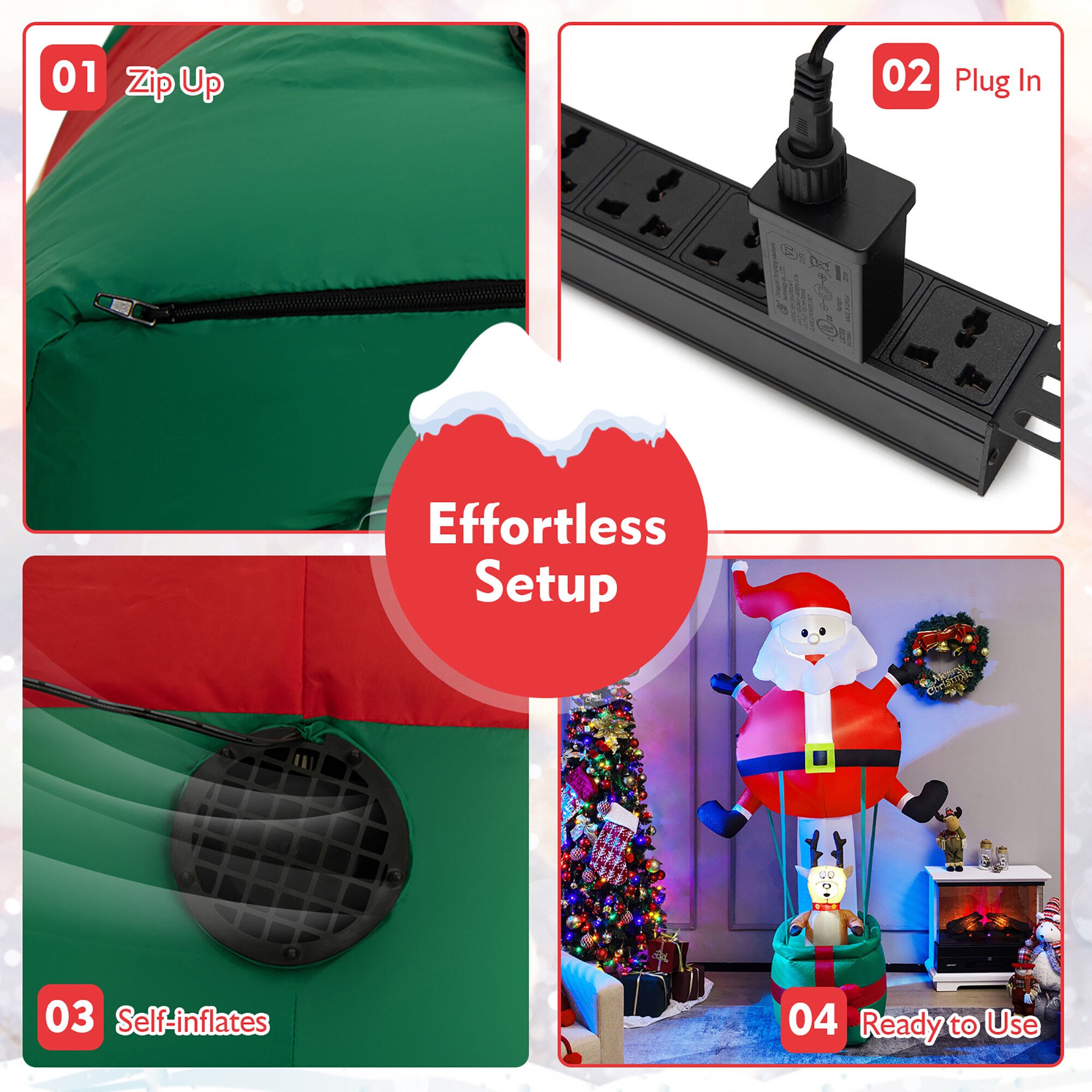 Costway LWS00697 Christmas-Inflatables - View #5