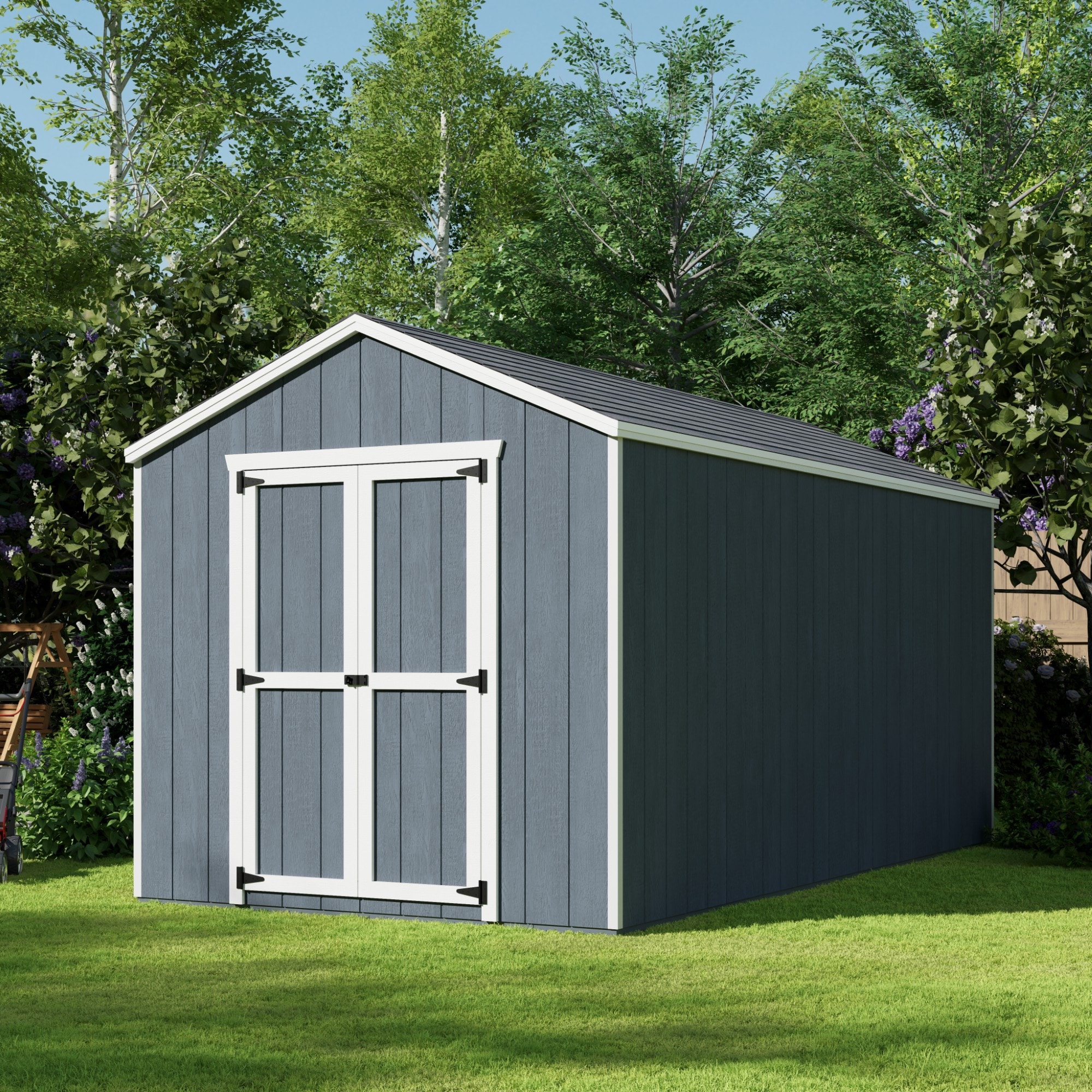 Little Cottage Co 8X16 VGS-PC-FK Wood-Storage-Buildings - View #2