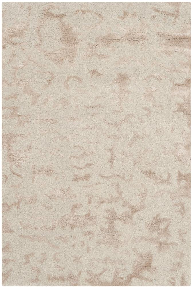 Safavieh SOH525A-4 Soho Lorenz 4 x 6 (ft) Tufted Wool Ivory Rectangular Indoor Abstract Area rug