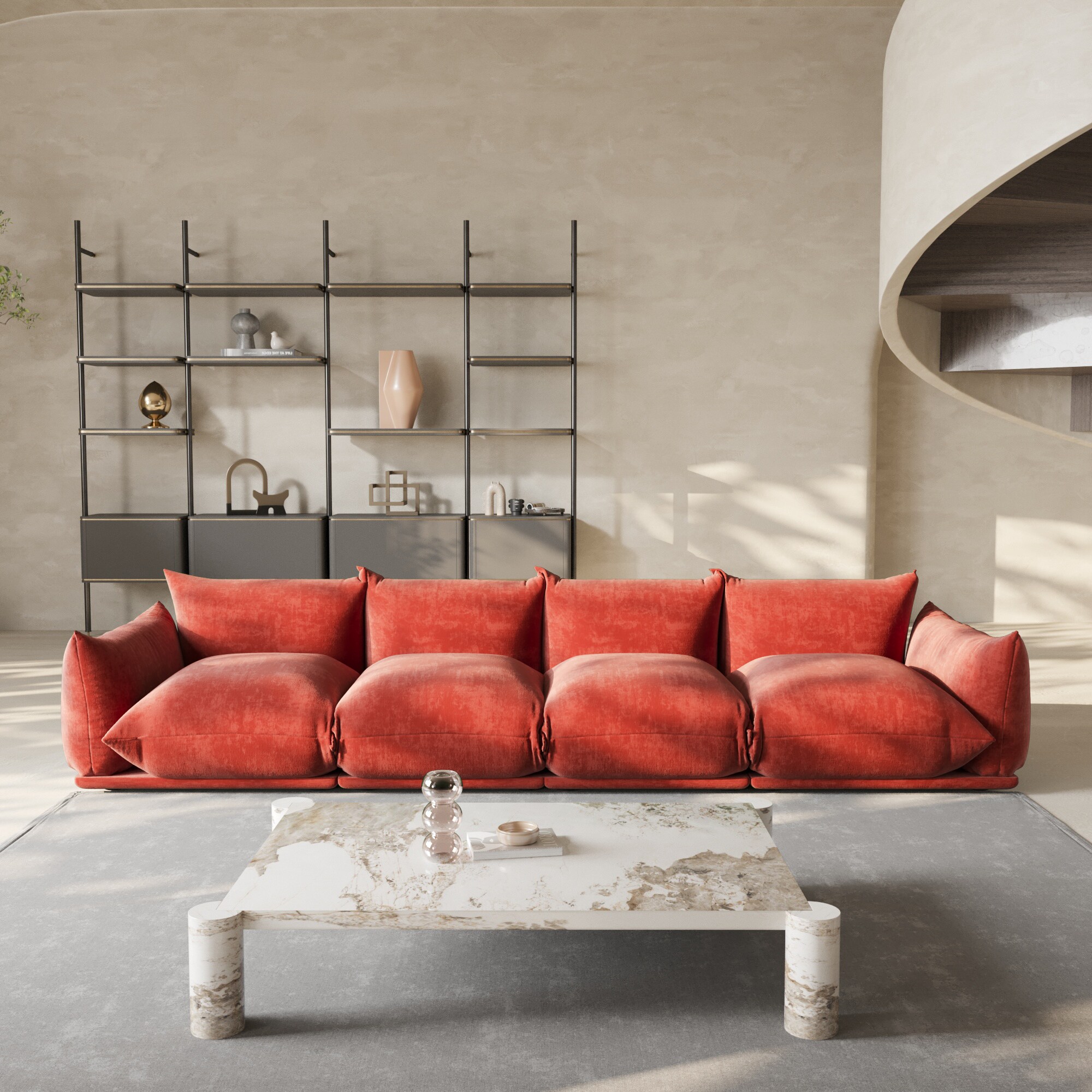 BuotiqHom DH-A-119OR-S4 Sofas-Loveseats - View #2