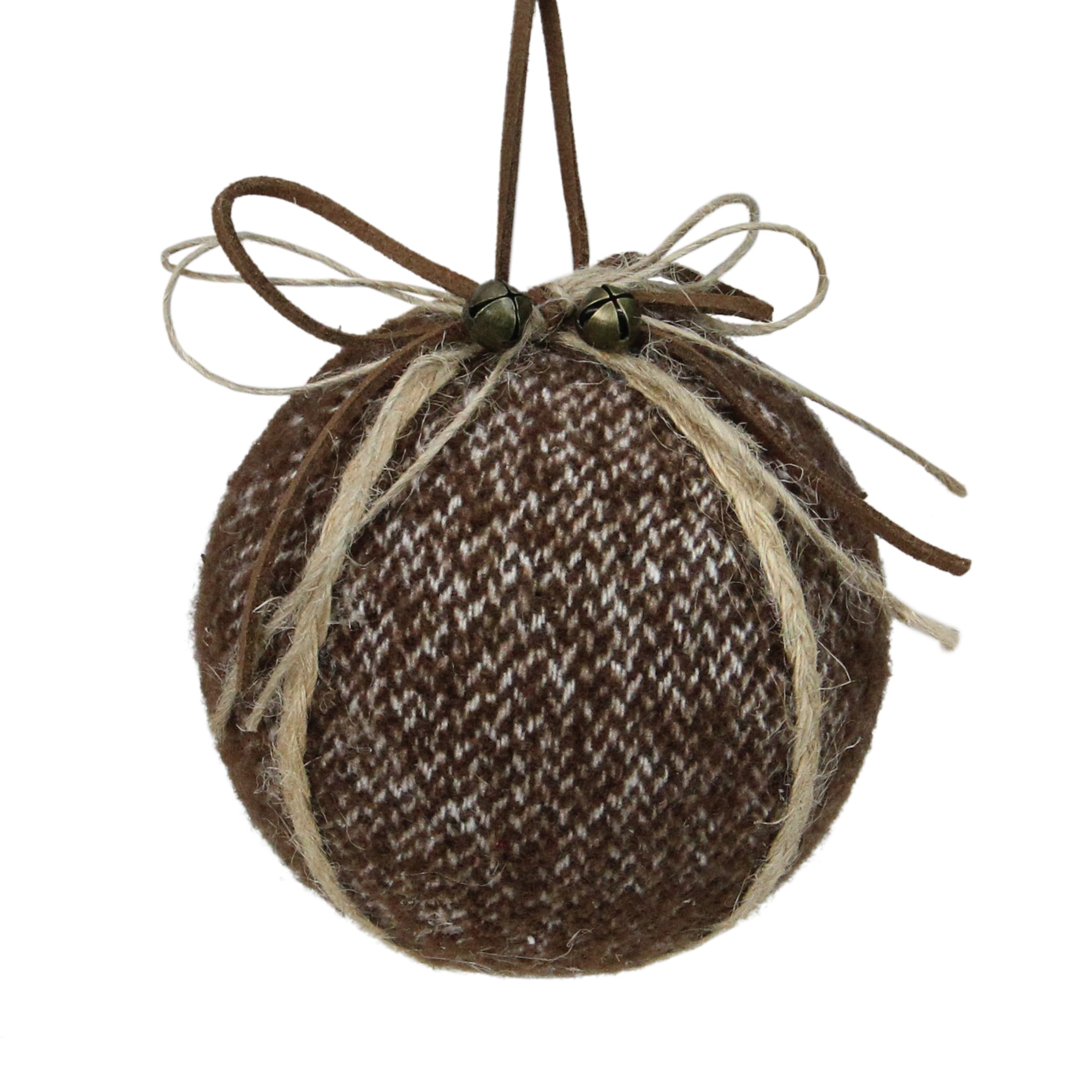 Northlight 32913526 Brown Ball Standard Indoor Ornament