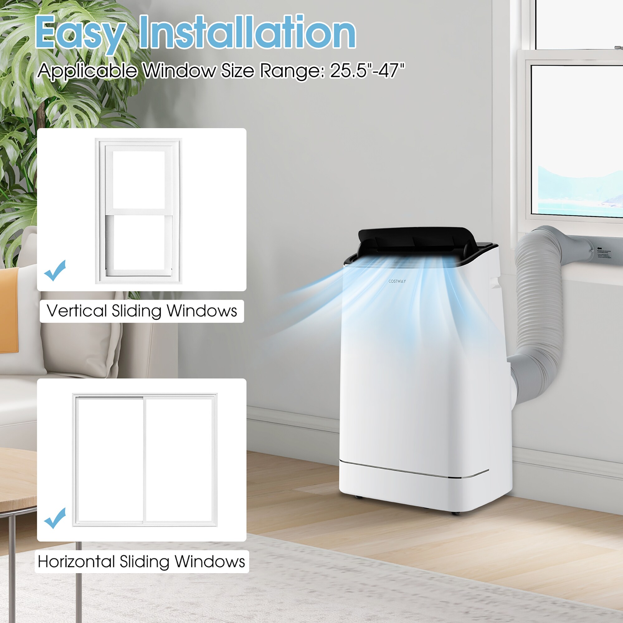 Costway CSHY005685 Portable-Air-Conditioners - View #8