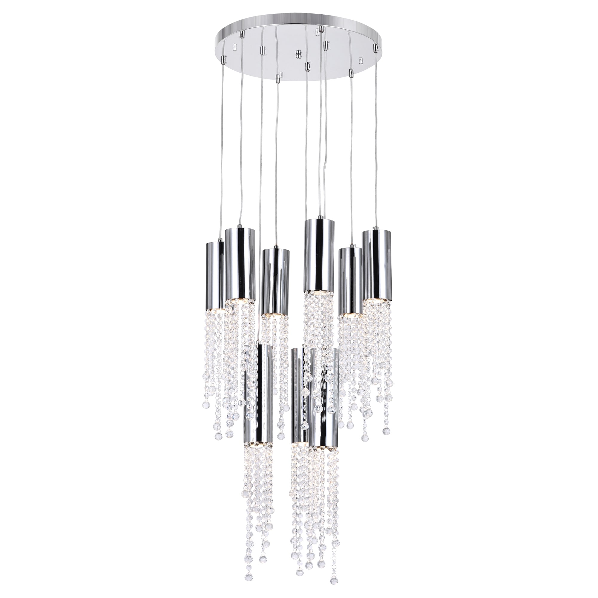 CWI Lighting 5081P20C-R Pendant-Lights - View #3