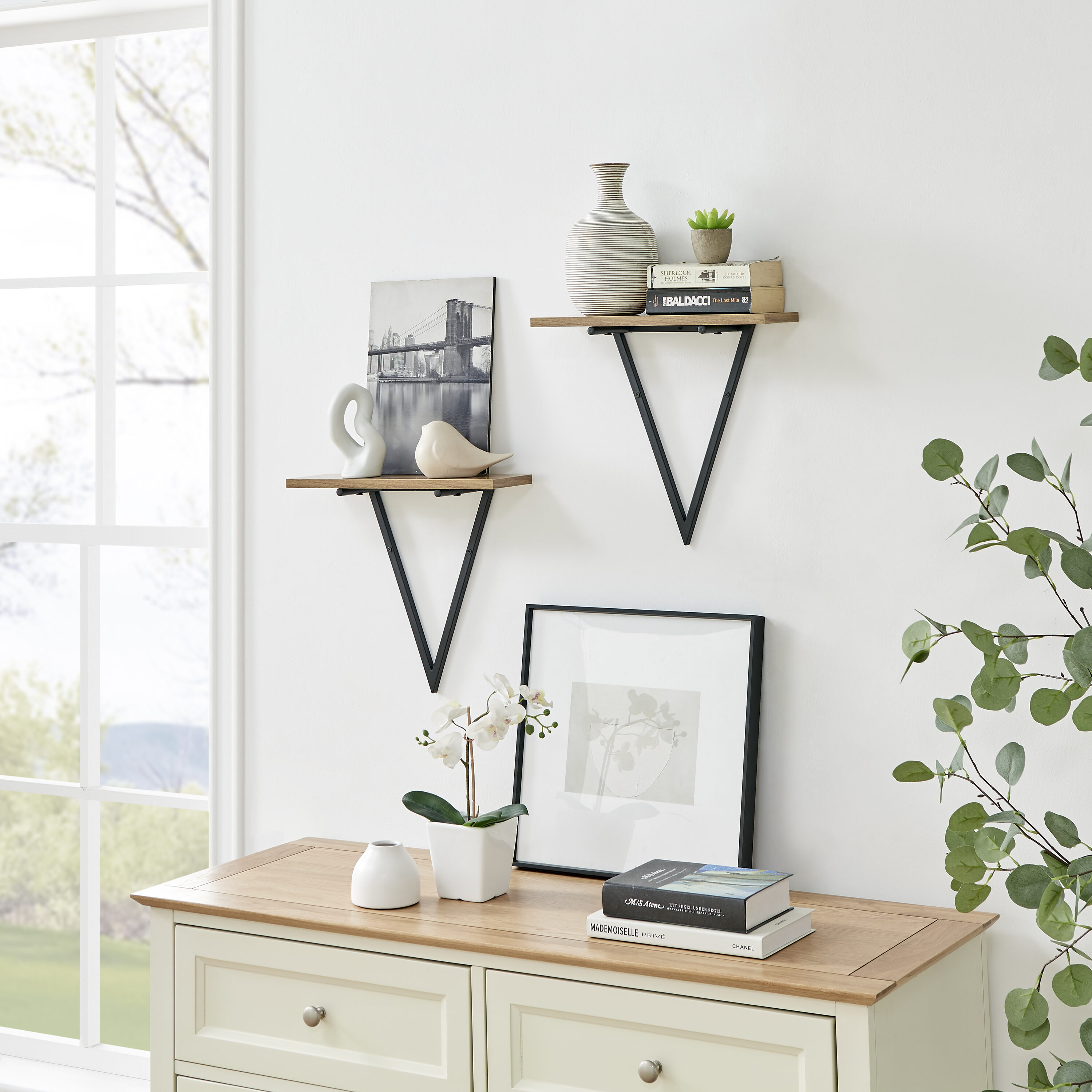 Danya B. GH22090WN Wall-Mounted-Shelving - View #6