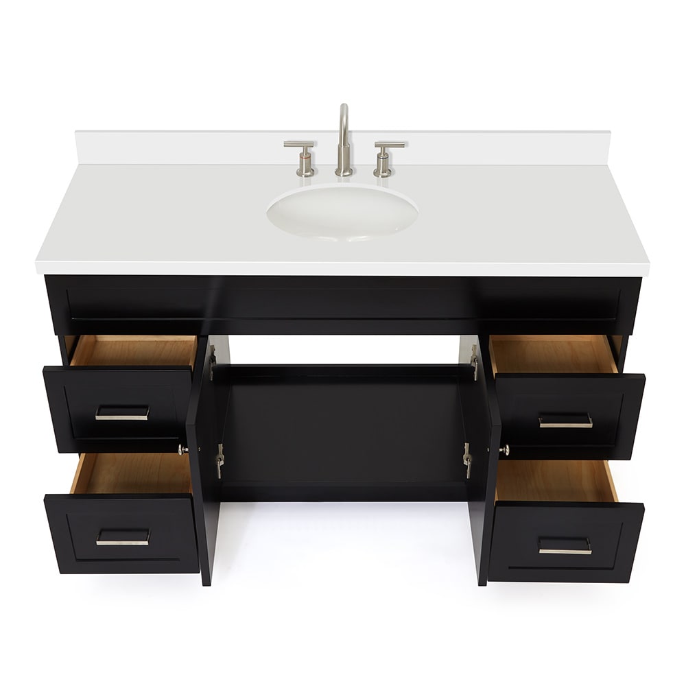 ARIEL F061SWQOVOBLK Bath-Vanity-Combo - View #6