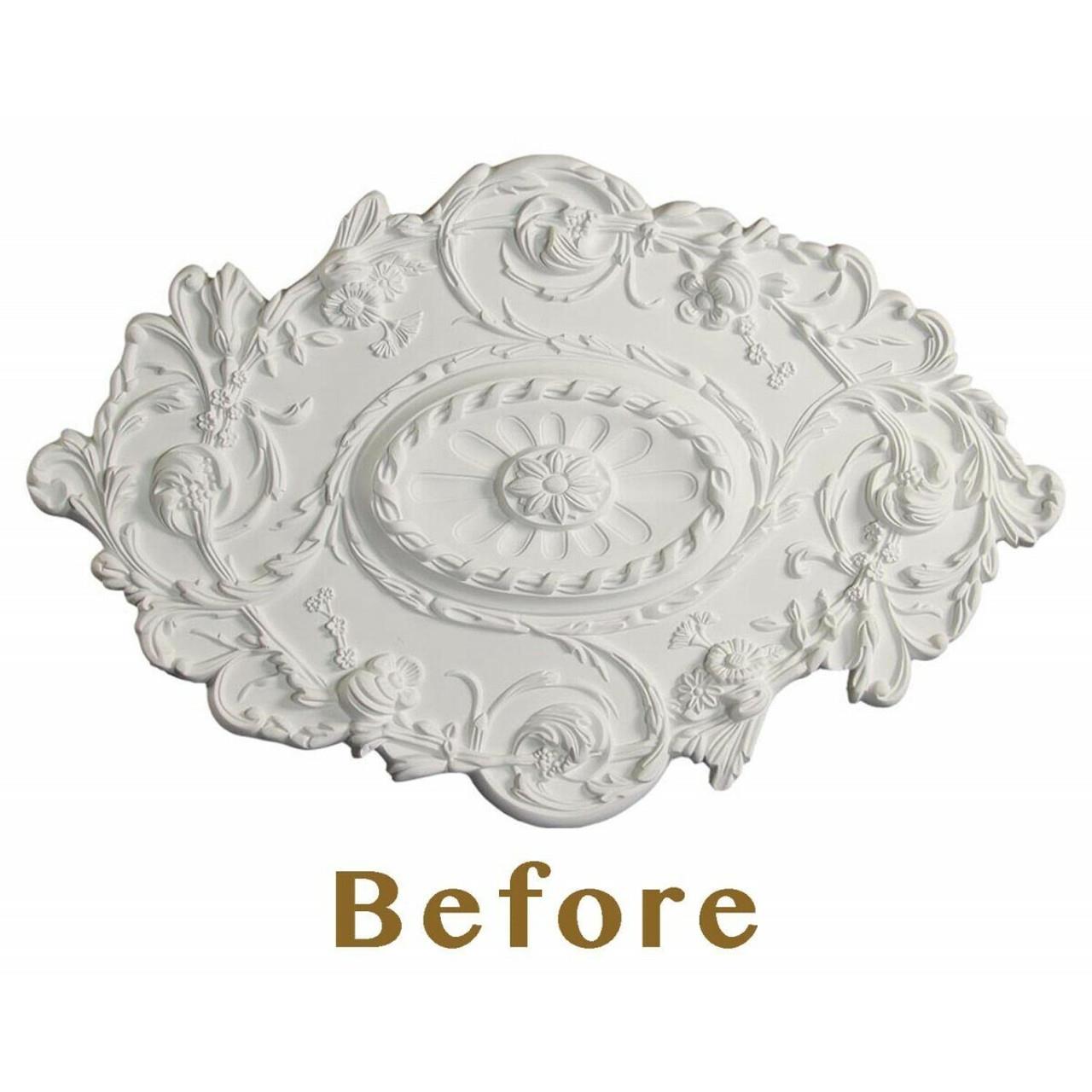 From Plain to Beautiful in Hours CCMF-094-INT-LL Ceiling-Medallions - View #3