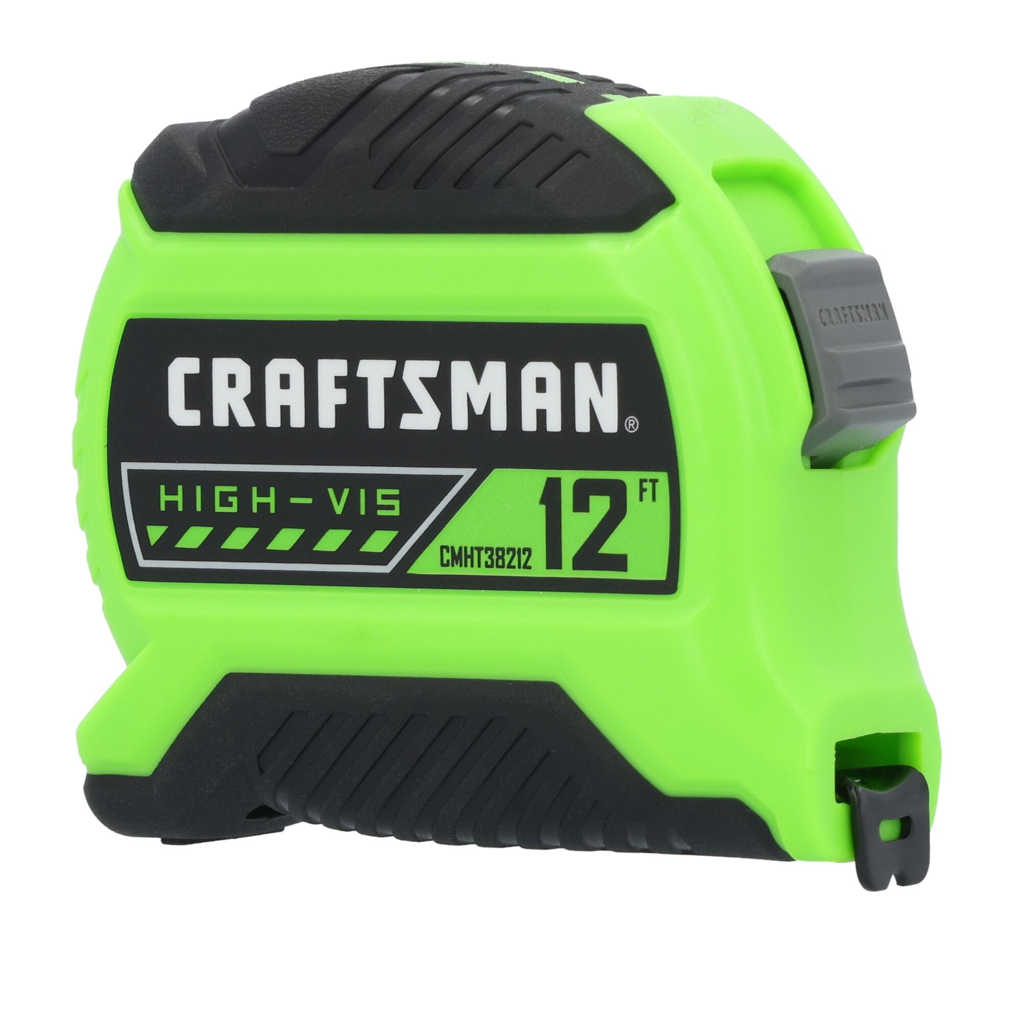 CRAFTSMAN High Visibility Measuring Tape - 1-in x 26-ft - Green CMHT37126S