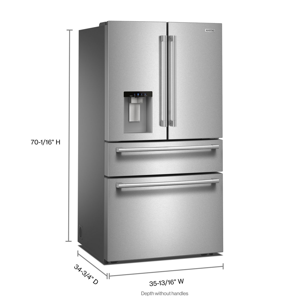 Maytag MRMF5436TZ French-Door-Refrigerators - View #3