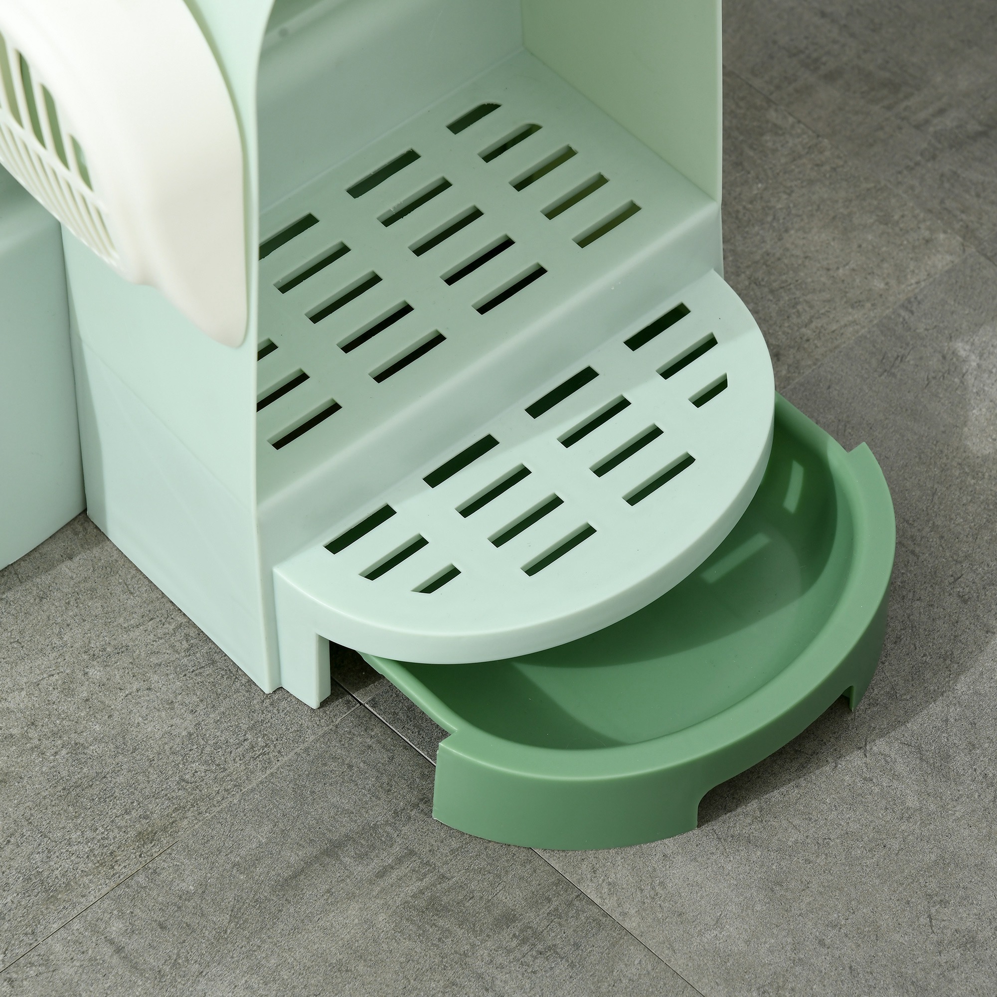 PawHut D31-080V00GN Cat-Litter-Box - View #5