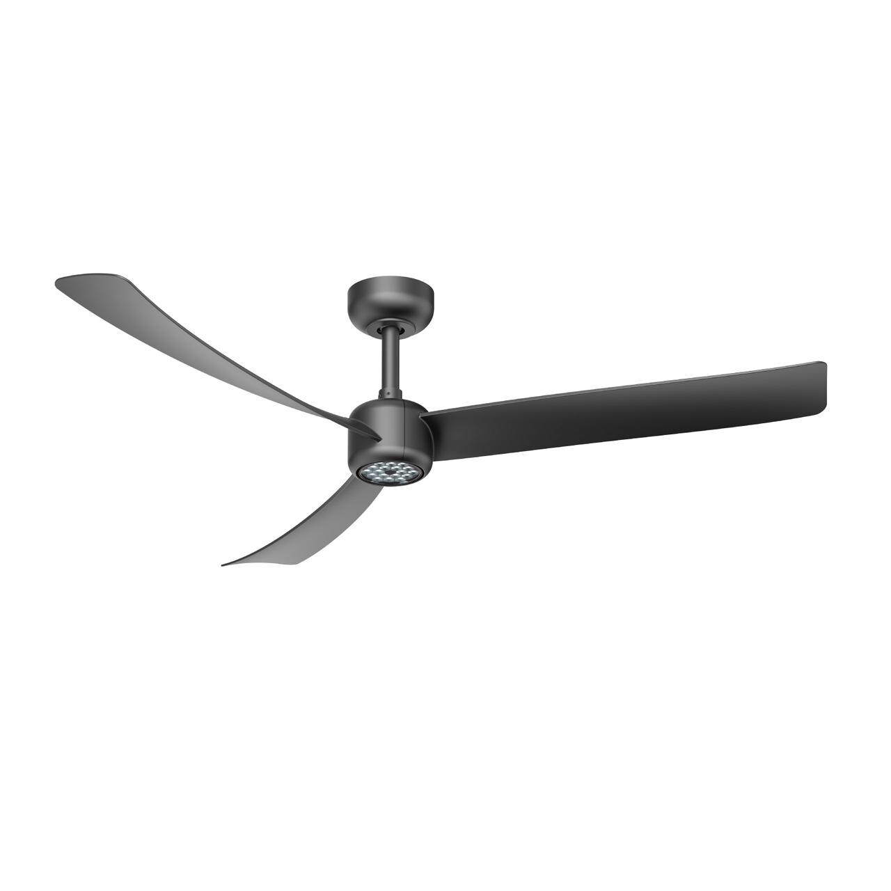 LUXEYARD 52 Inch Ceiling Fans with Lights Led Remote Control Low Profile Flush Mount for Living Room Bedroom Outdoor Patio DC Motor Reversible Dimmable Buzzer ON/Off 3D-I3