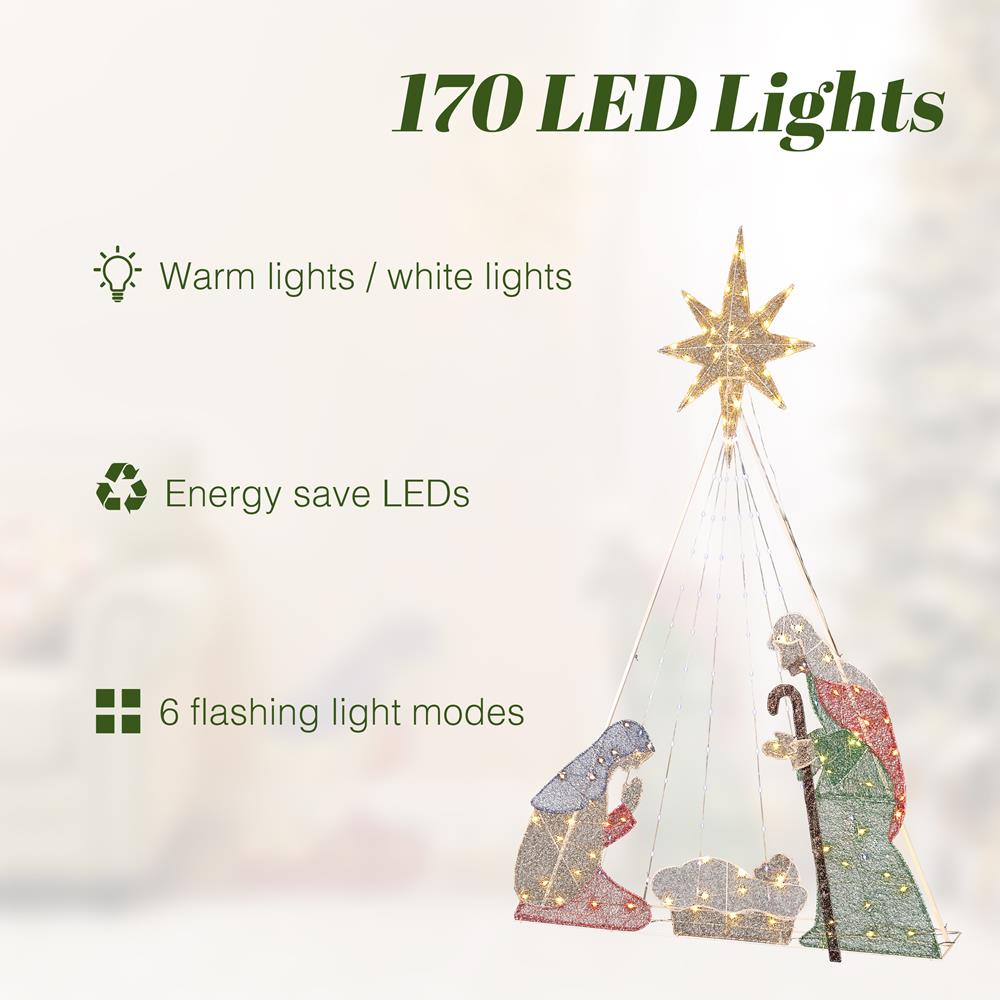 LuxenHome WHHD2077 Outdoor-Christmas-Decor - View #7