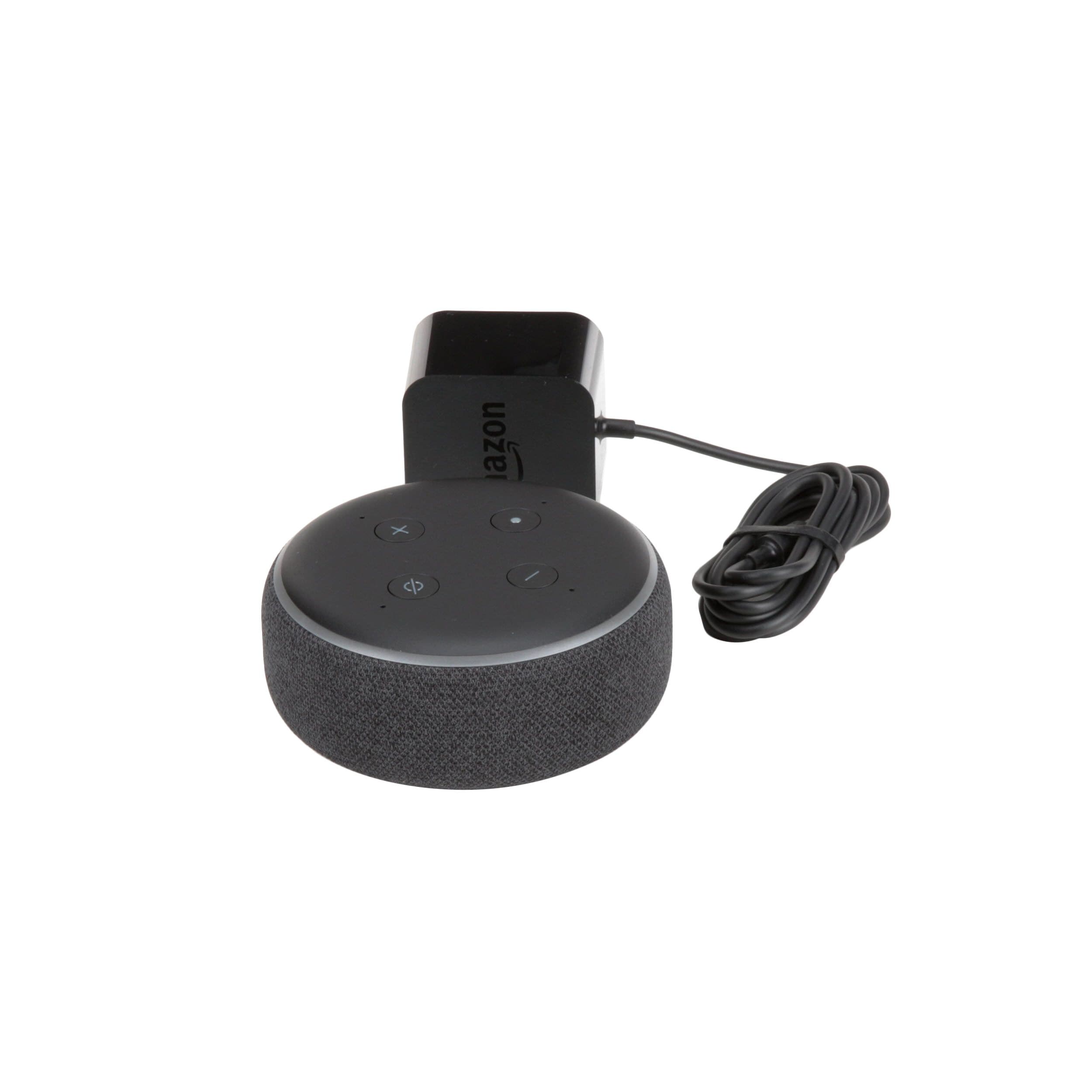 Echo Dot (3rd Gen) with Built-in Alexa Smart Wi-Fi Speaker (Controls  Smart Devices, Black)