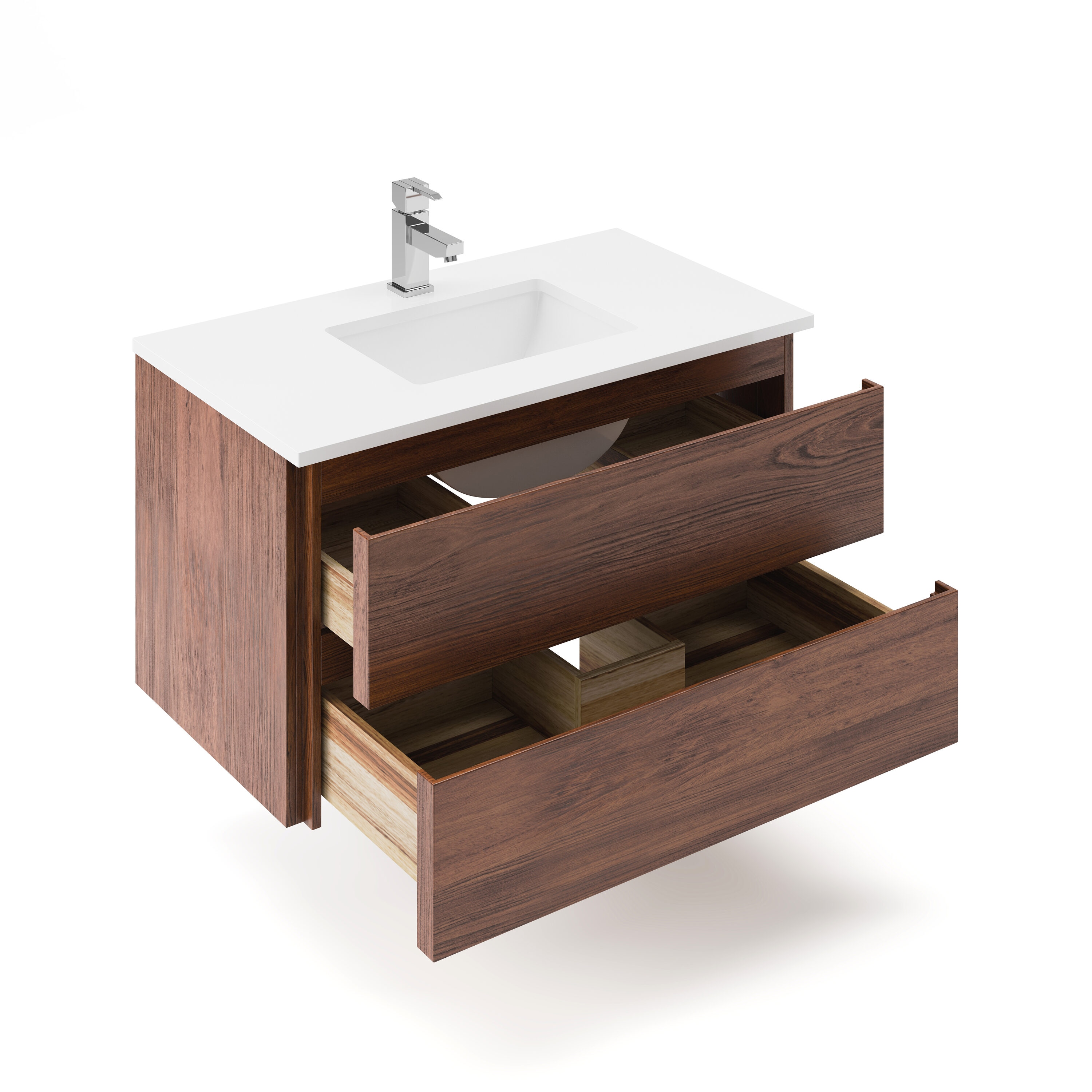 Fresca FCB3136WWAL-CWH-U Bath-Vanity-Combo - View #3