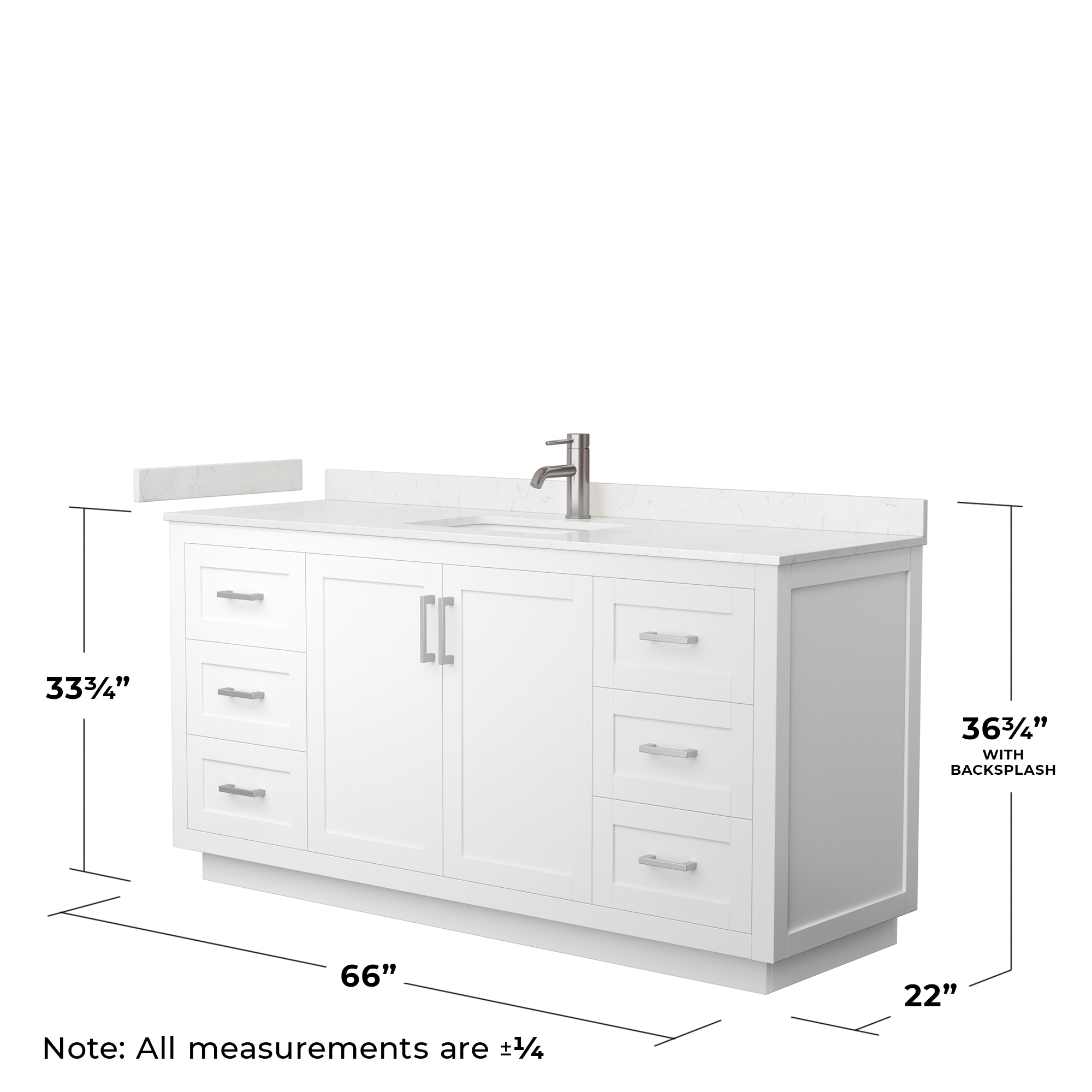 Wyndham Collection WCF292966SWHC2UNSMXX Bath-Vanity-Combo - View #5