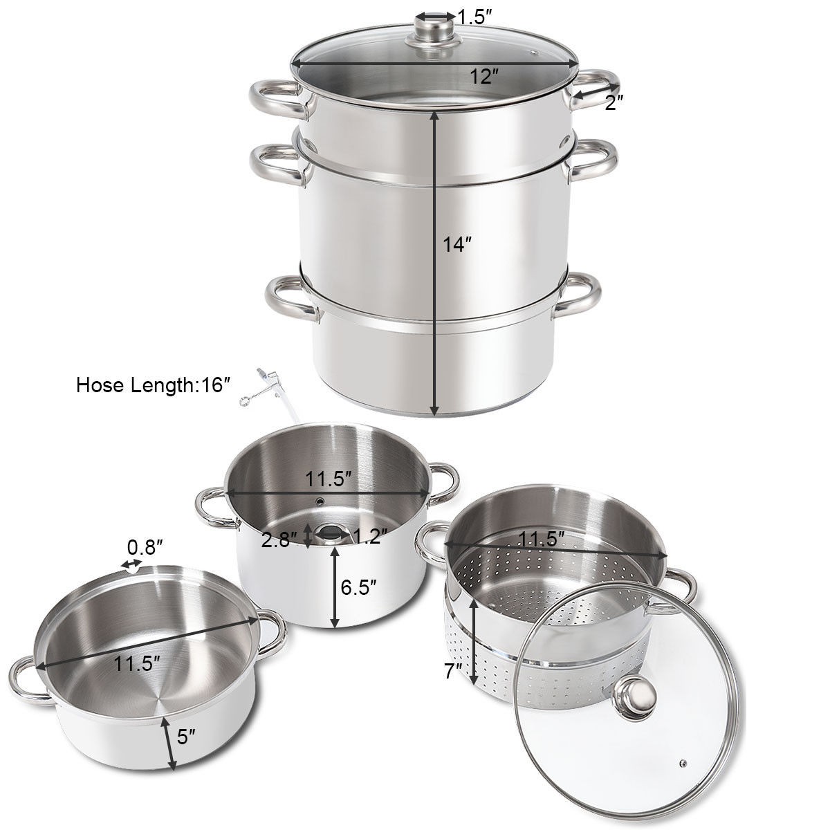 Goplus OGY01346 Food-Steamers - View #9