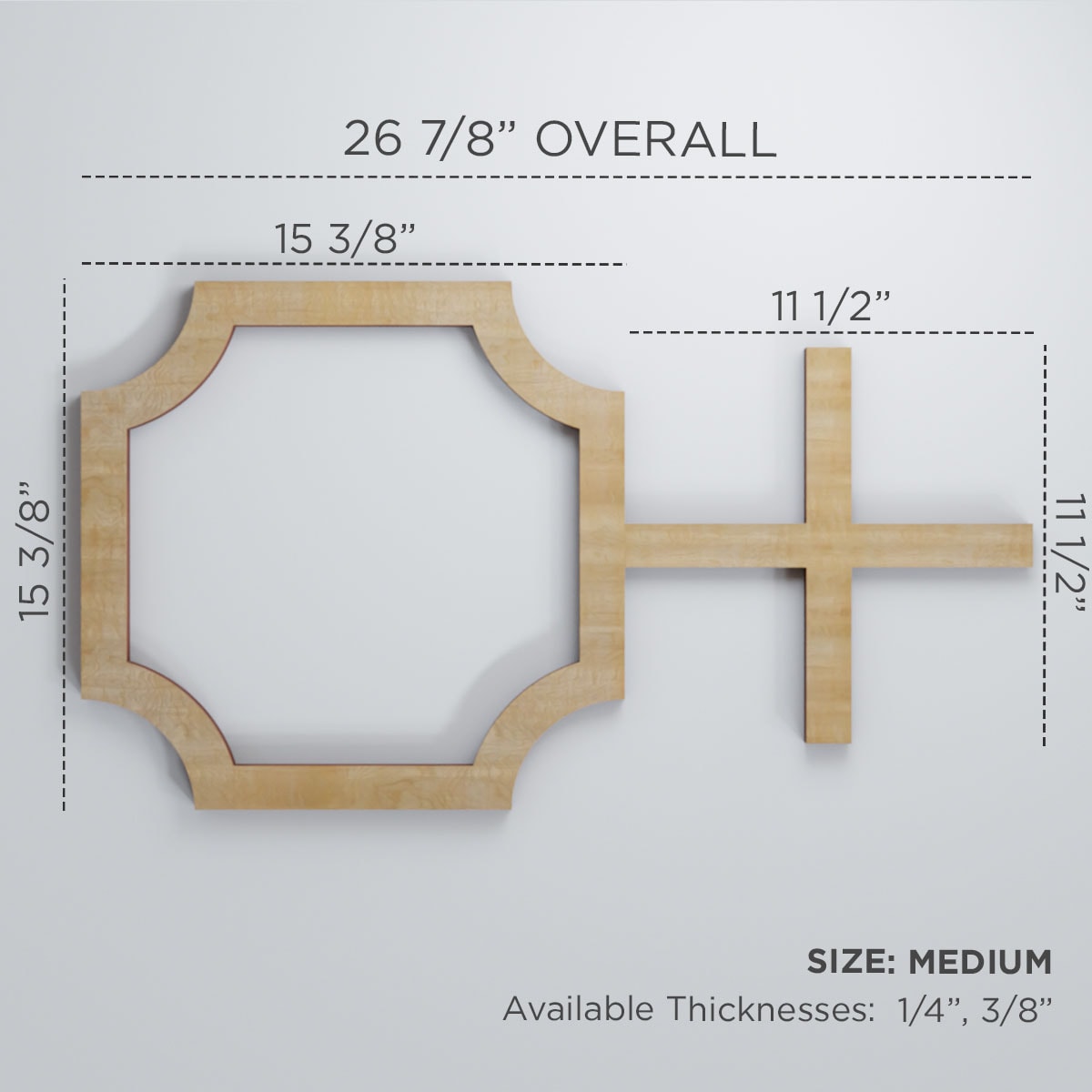 Ekena Millwork WALW16X16X0375BRDBI Wall-Panels - View #3