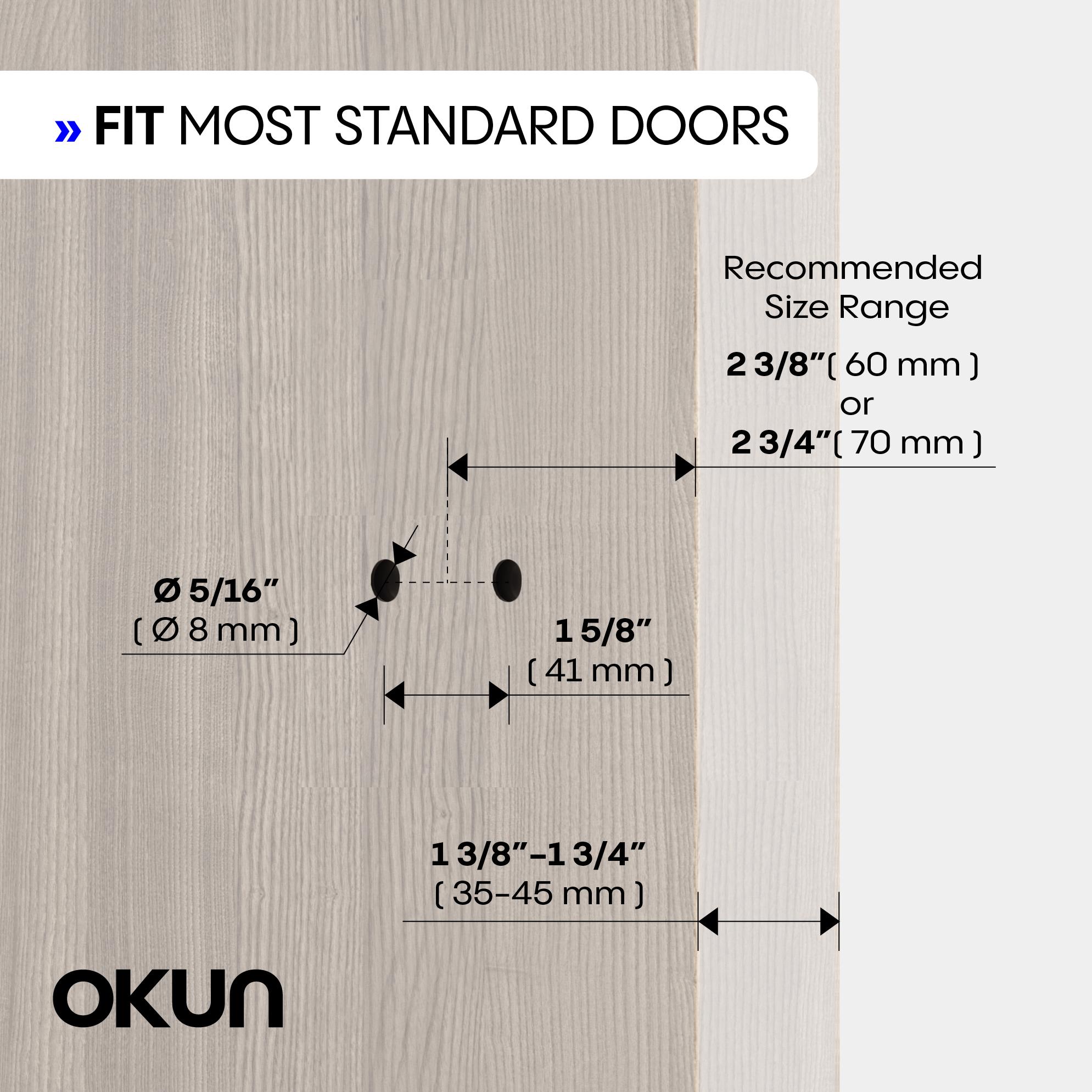 OKUN OK1011MBDK2-L Door-Handles - View #5
