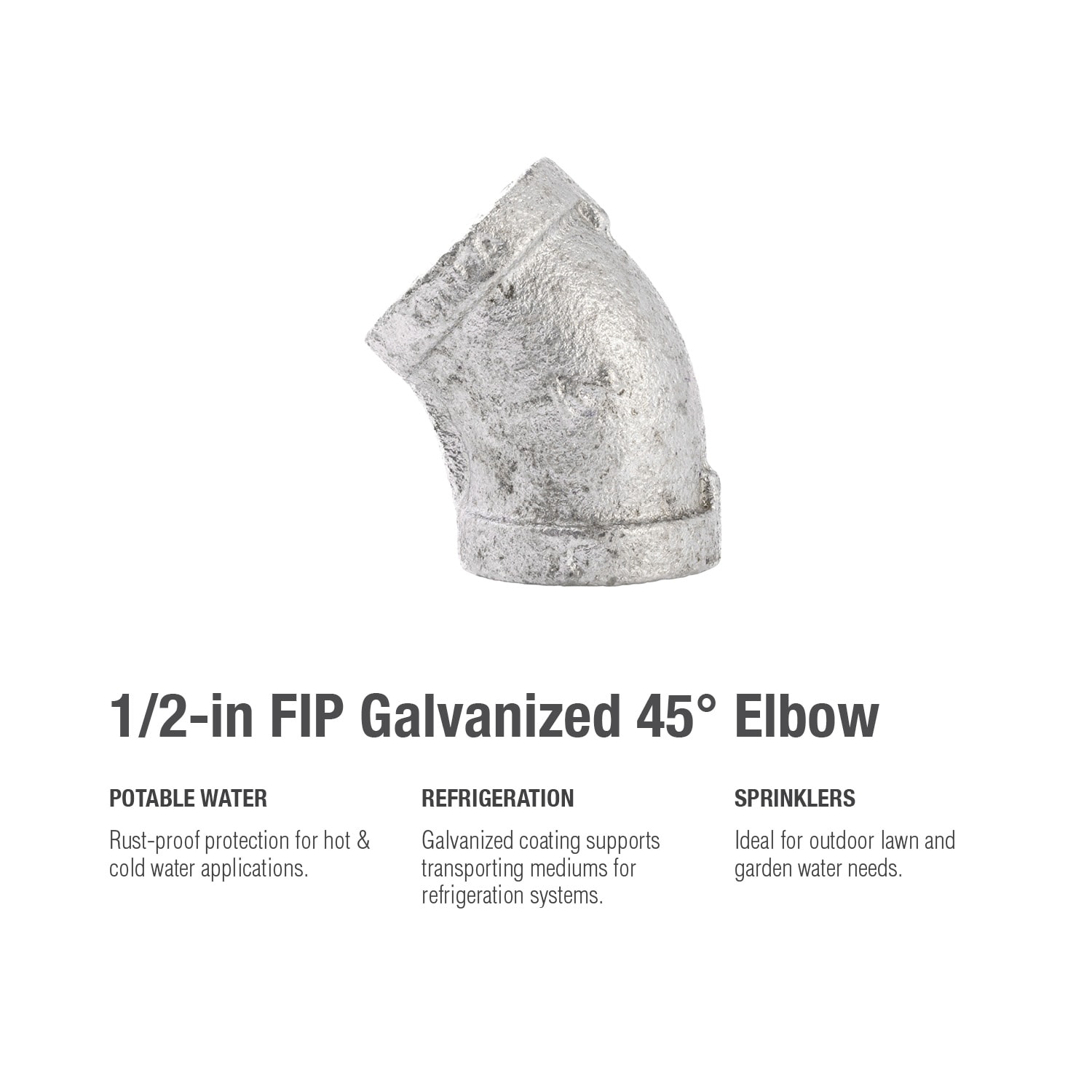 RELIABILT 60103 Galvanized-Fittings - View #5