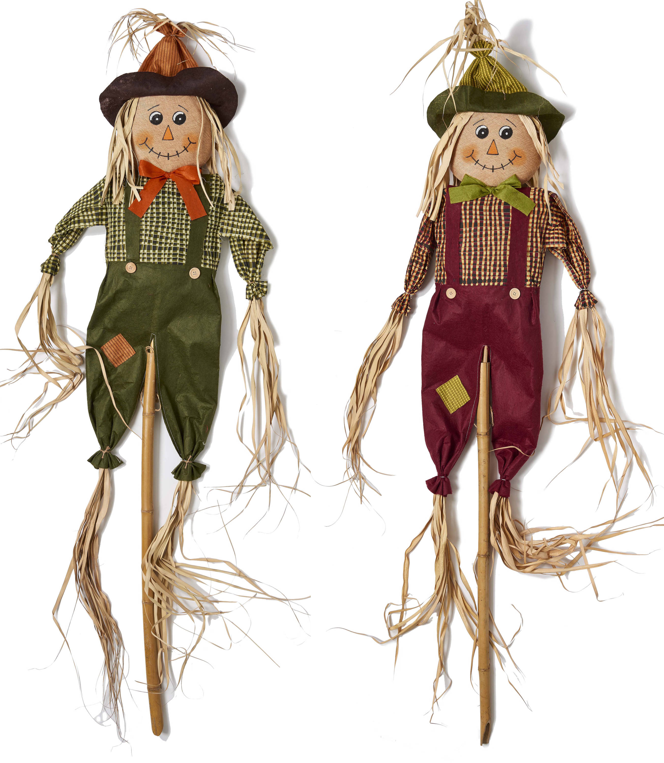 Worth Imports 5-ft Happy Harvest Yard Decoration Scarecrow (2-Pack 