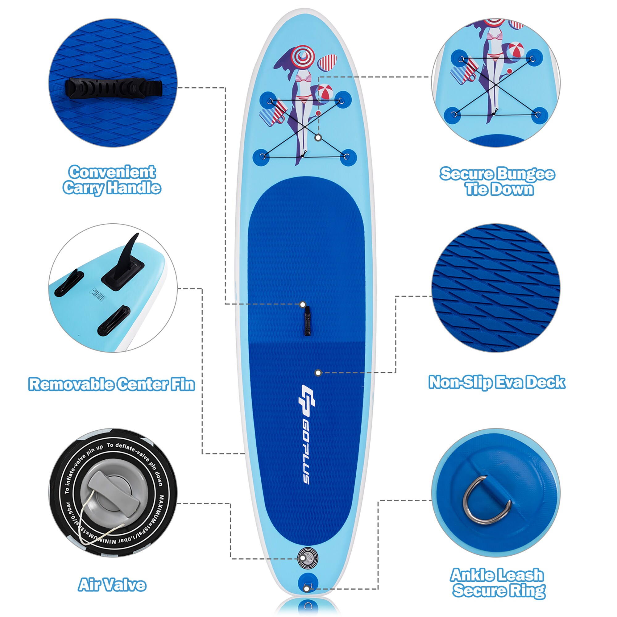 Goplus SP36153 Stand-Up-Paddle-Boards - View #7