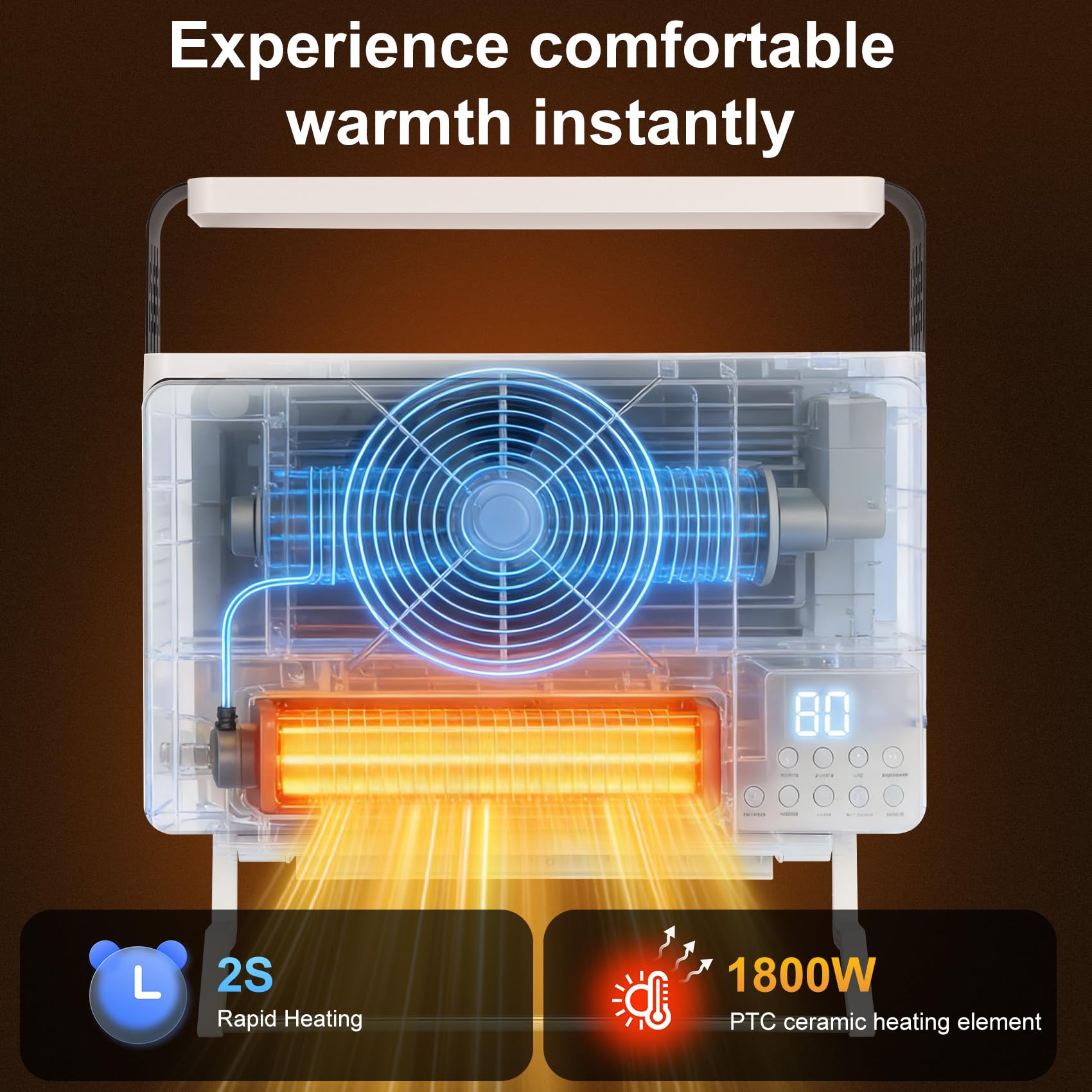ITOPFOX LIT0813I444 Portable-Electric-Heat - View #3