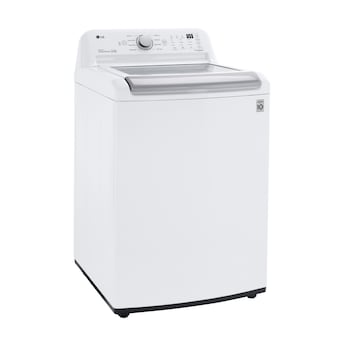 LG 5-cu ft High Efficiency Impeller Top-Load Washer (White) the Top-Load Washers department at Lowes.com