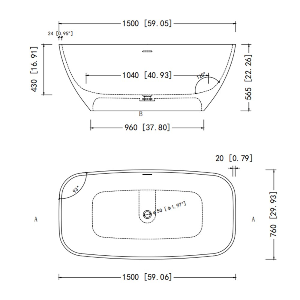 Dimakai DKBR7428A012438 bathtubs - View #9