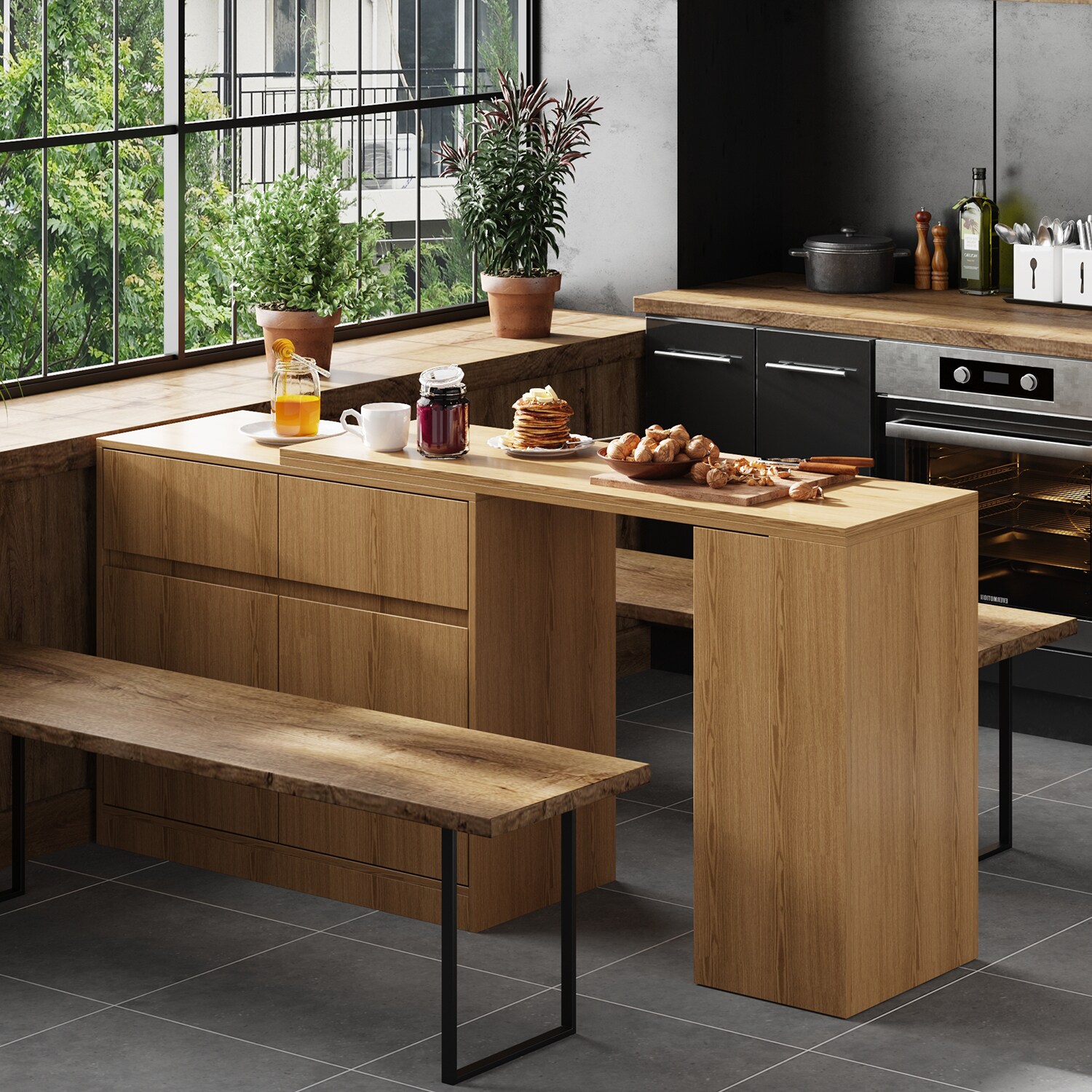 FUFU&GAGA KF460040-01 Kitchen-Furniture - View #4