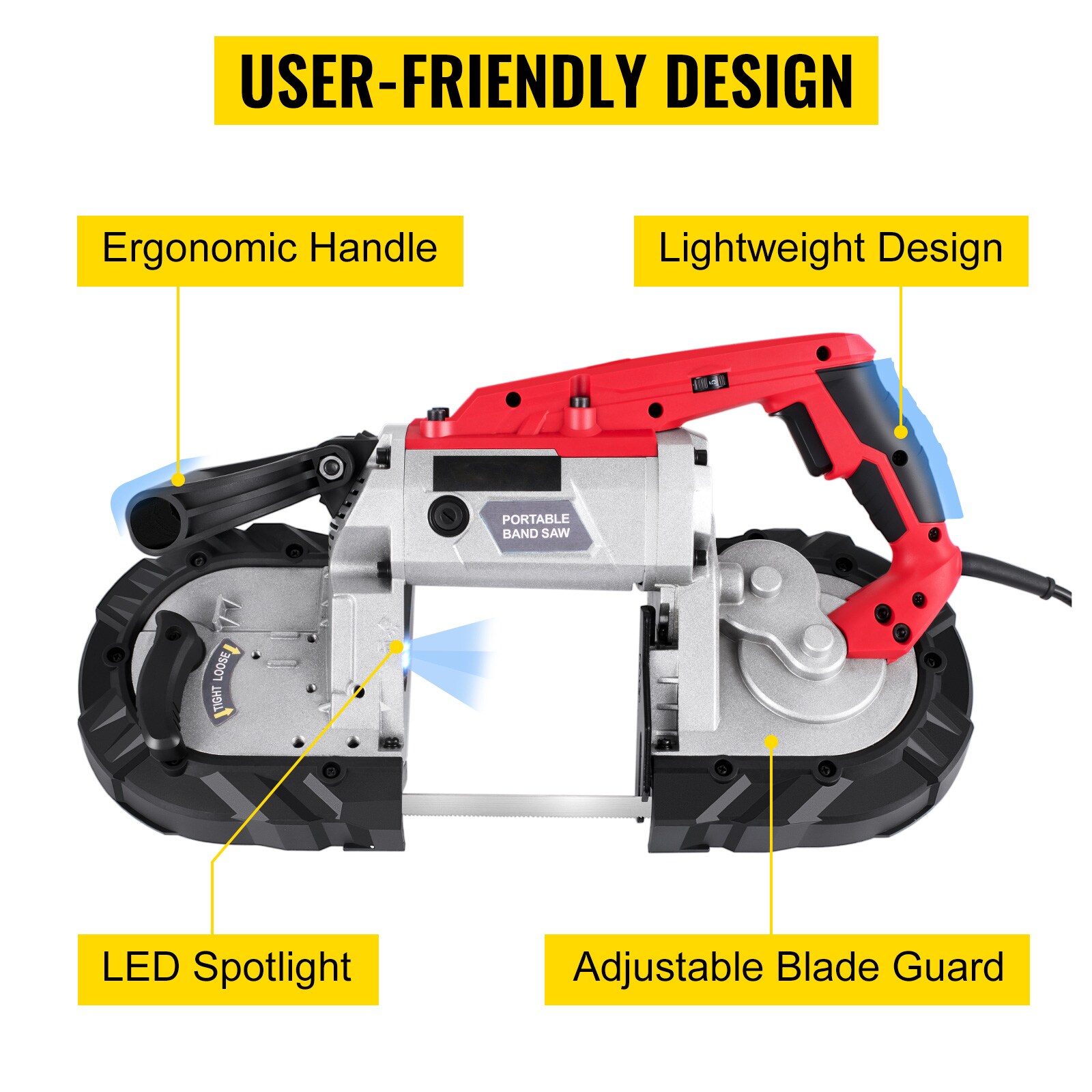 Mecale YAS-682FCG Portable-Bandsaws - View #5