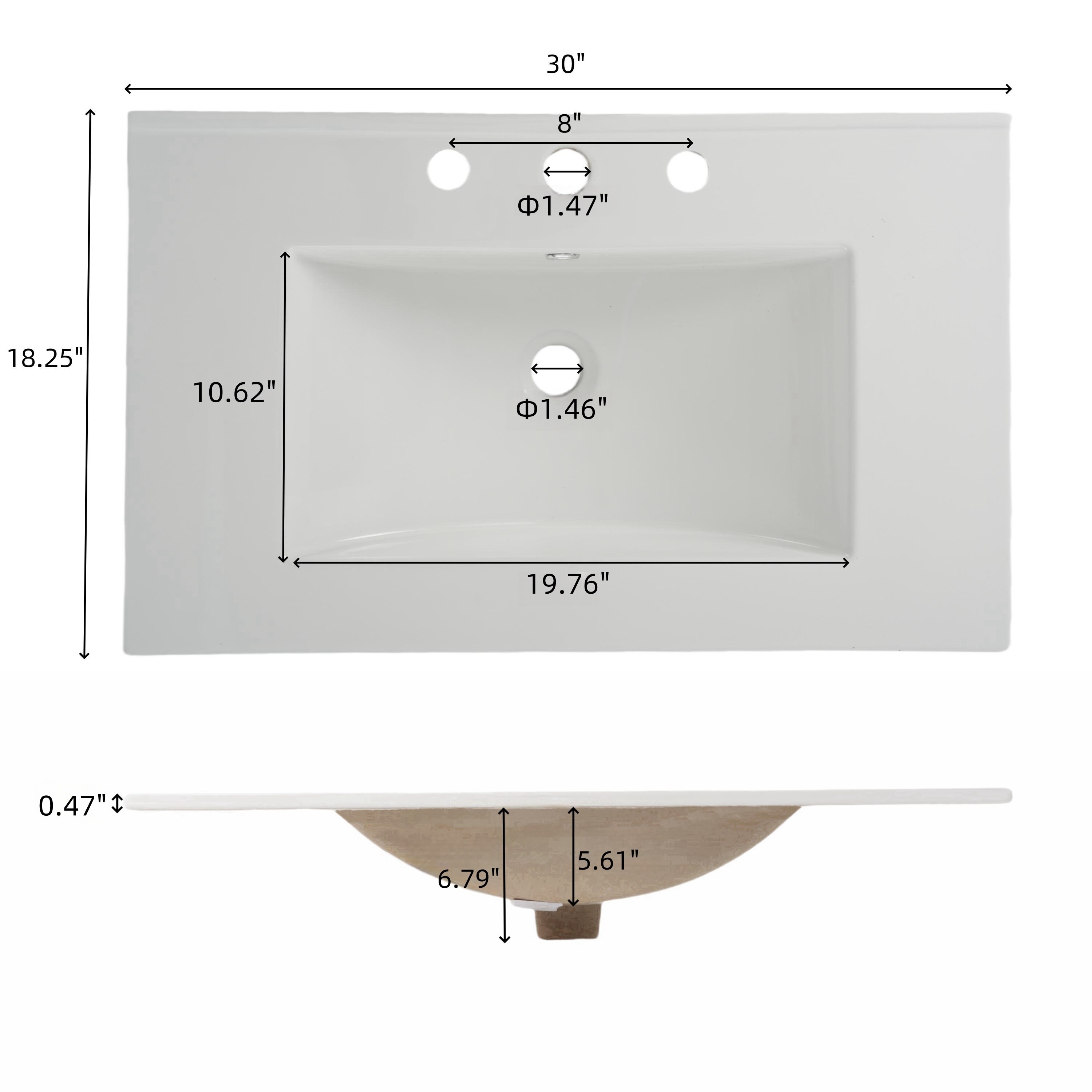 WELLFOR EX2BMFL-40-24 Bath-Vanity-Combo - View #12