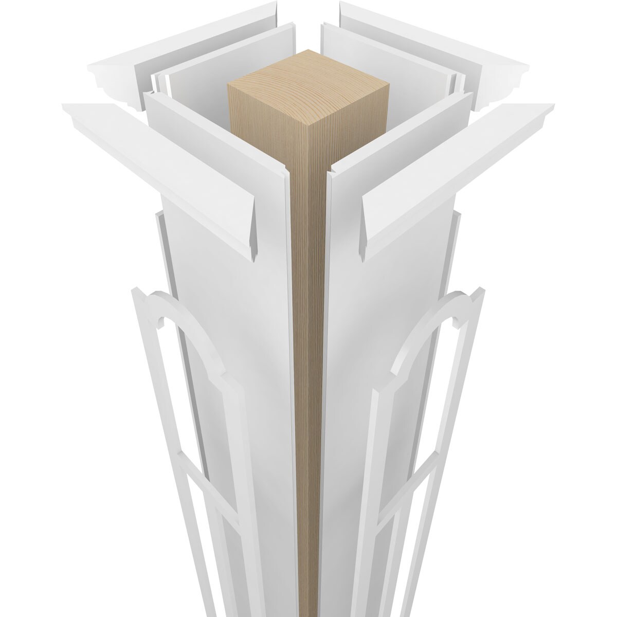 Ekena Millwork CC1208ENPMTTUTU Column-Wraps - View #7