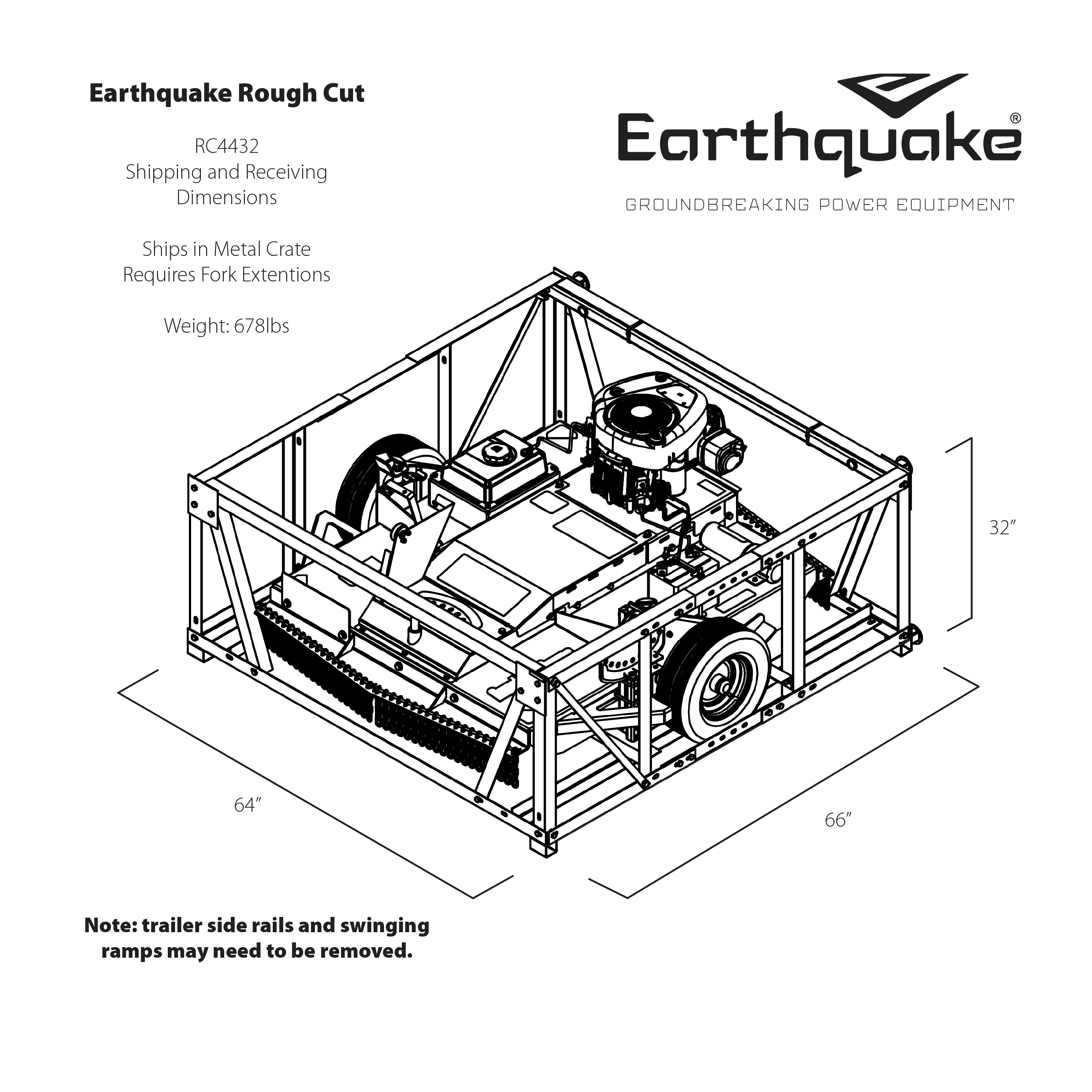 Earthquake RC4432 Tow-Behind-Trail-Mowers - View #3