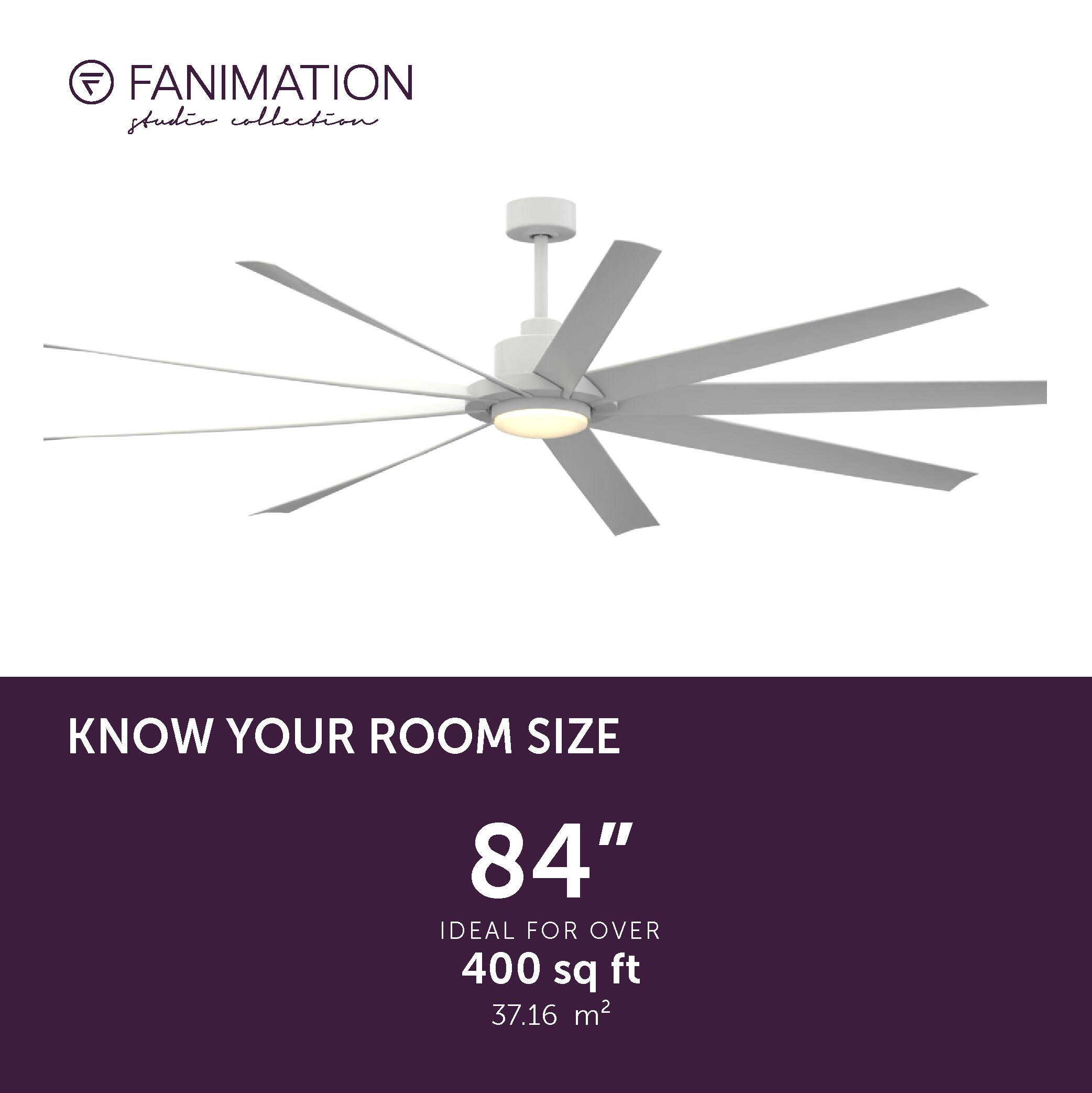 Fanimation Studio Collection LP6827LMW Ceiling-Fans - View #13